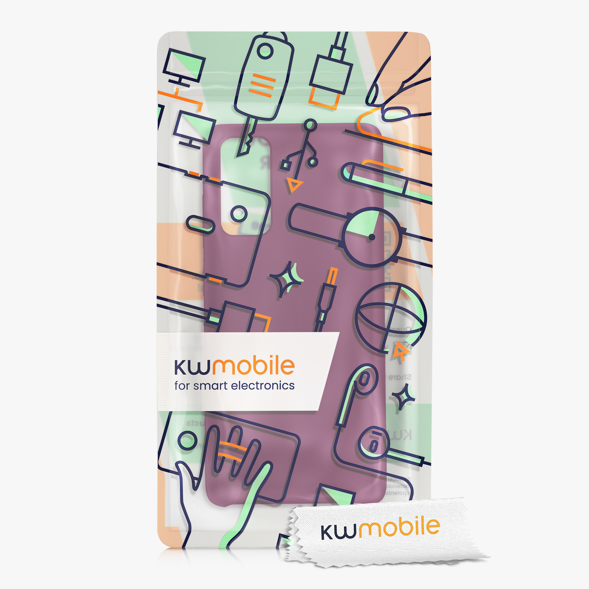 Kryt na mobil Samsung Galaxy S20 FE kwmobile TPU vínově fialový
