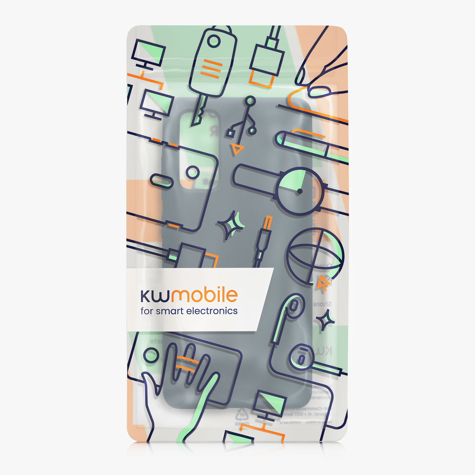 Kryt na mobil Samsung Galaxy S20 FE kwmobile TPU tmavě břidlicový