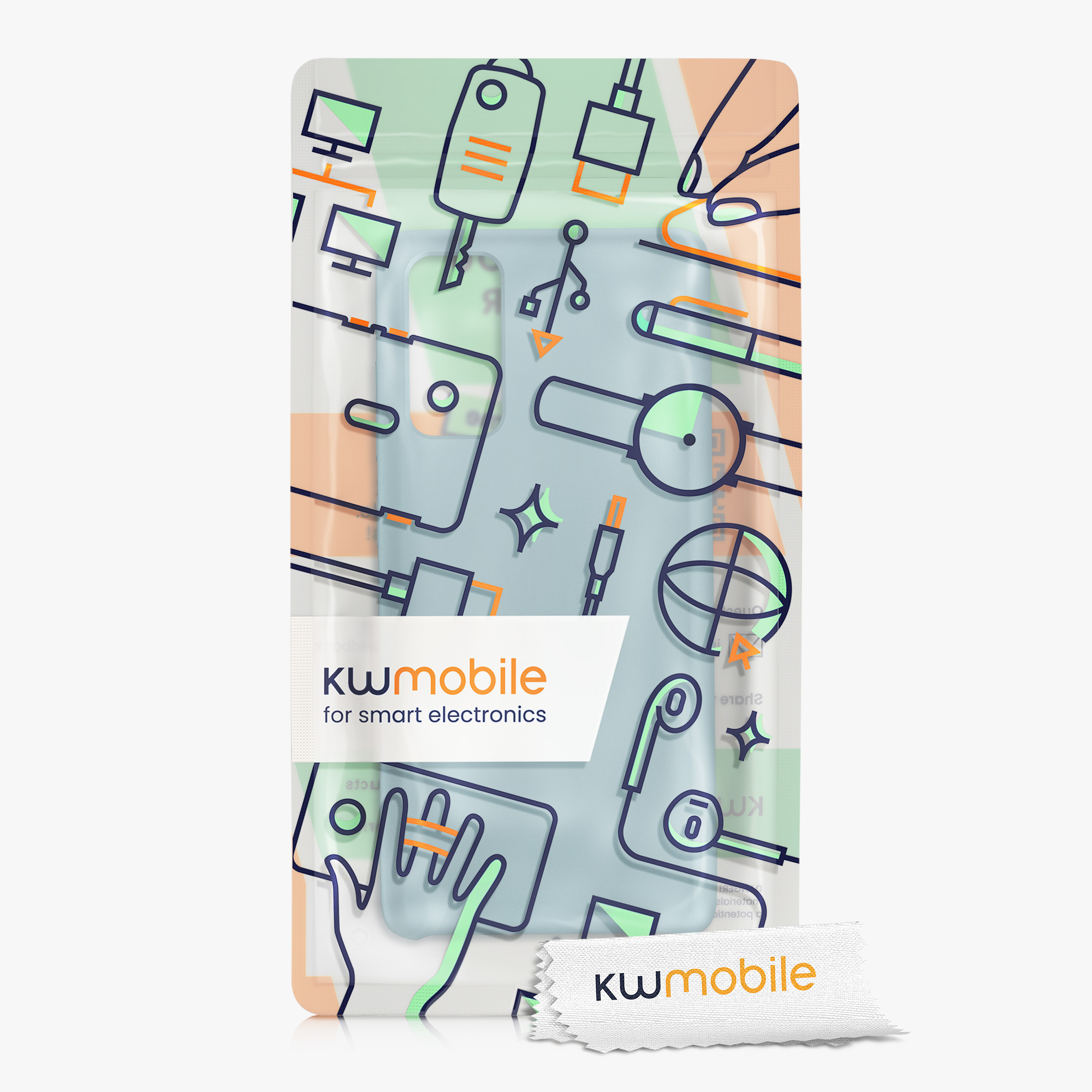 Kryt na mobil Samsung Galaxy S20 FE kwmobile TPU Arctic Night