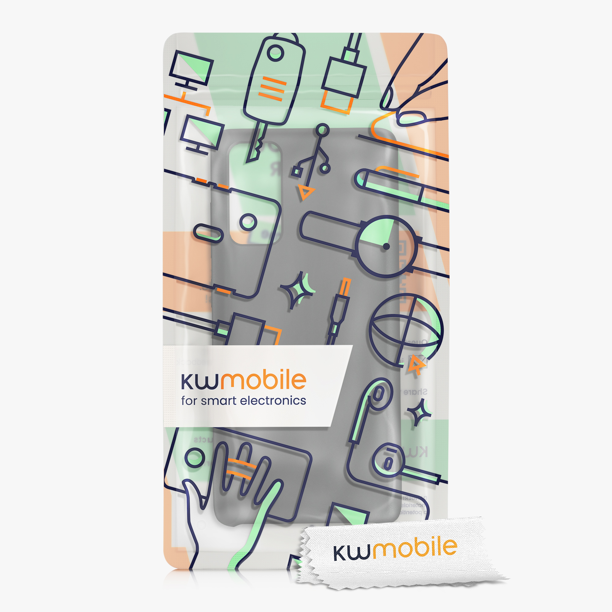 Kryt na mobil Samsung Galaxy S20 FE kwmobile TPU matně černý