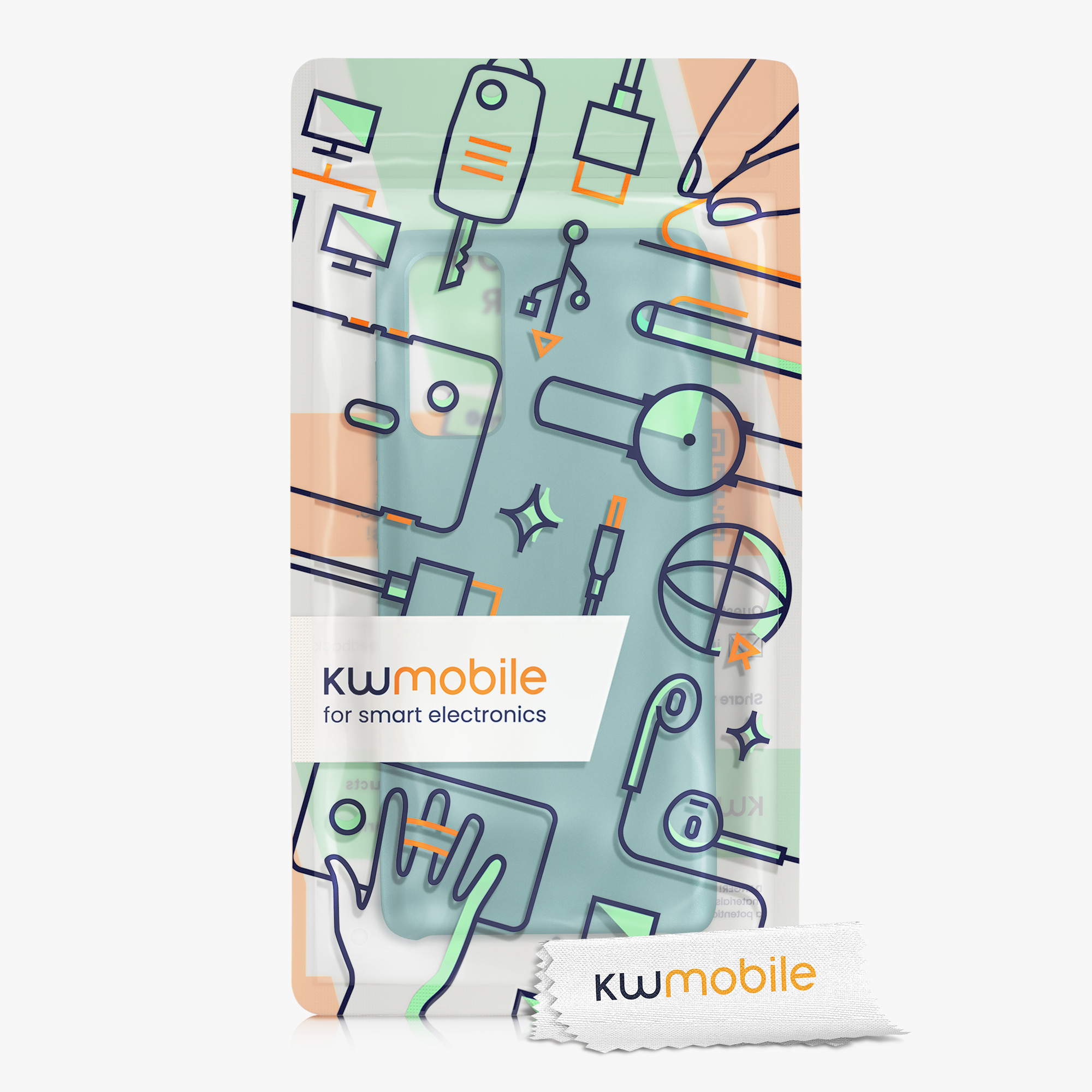 Kryt na mobil Samsung Galaxy S20 FE kwmobile TPU Antique Stone
