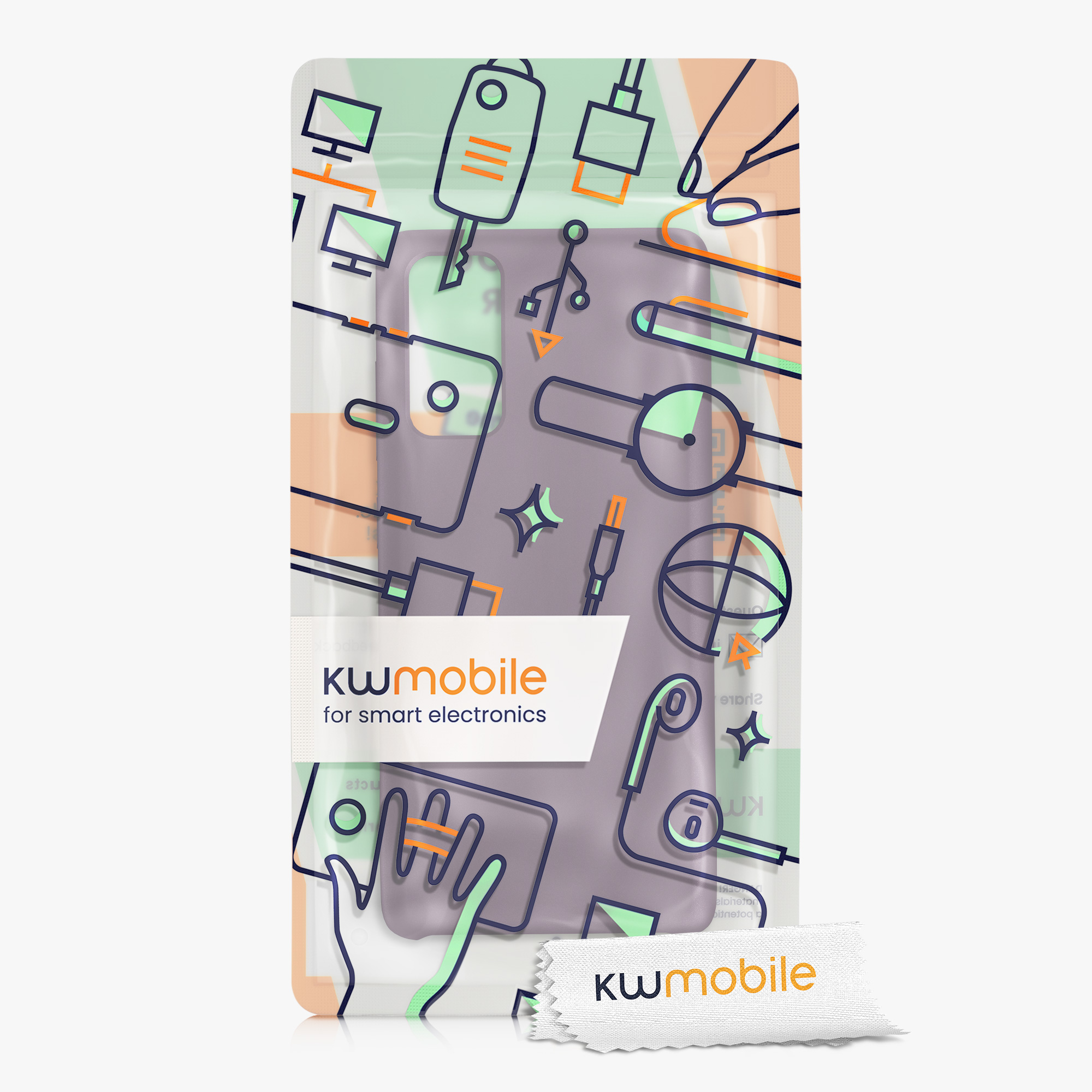 Kryt na mobil Samsung Galaxy S20 FE kwmobile TPU Pale Iris