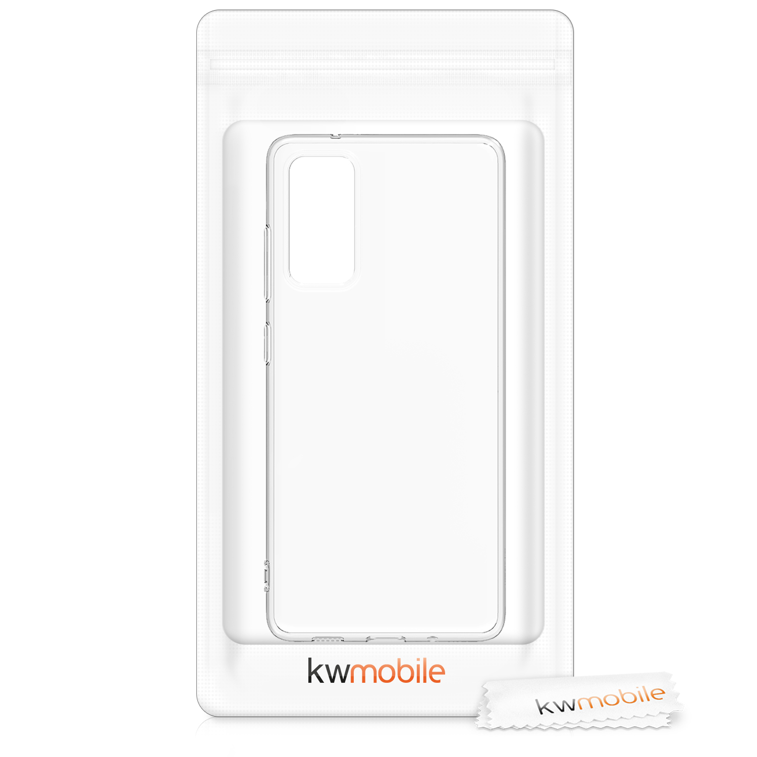Čirý kryt na mobil Samsung Galaxy S20 FE - Clear kwmobile transparentní