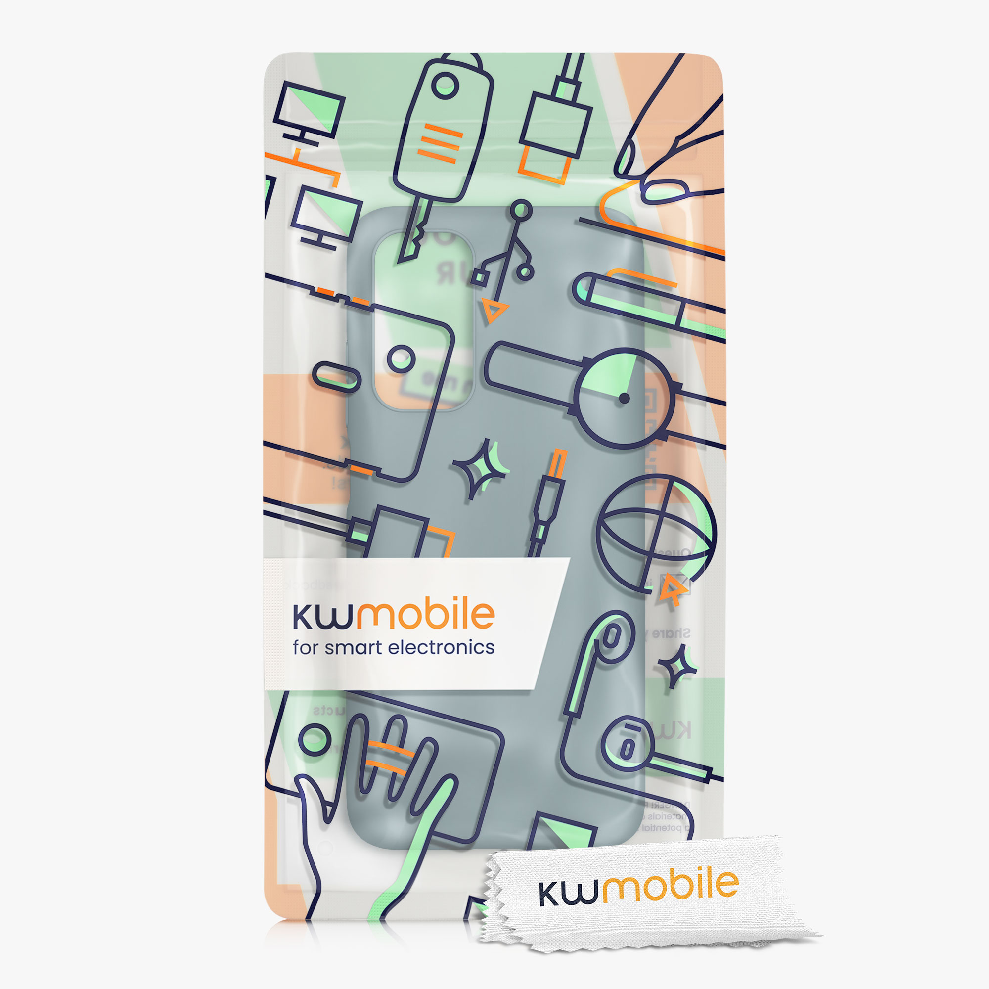 Kryt kwmobile Xiaomi Mi 10T / Mi 10T Pro, Arctic Night