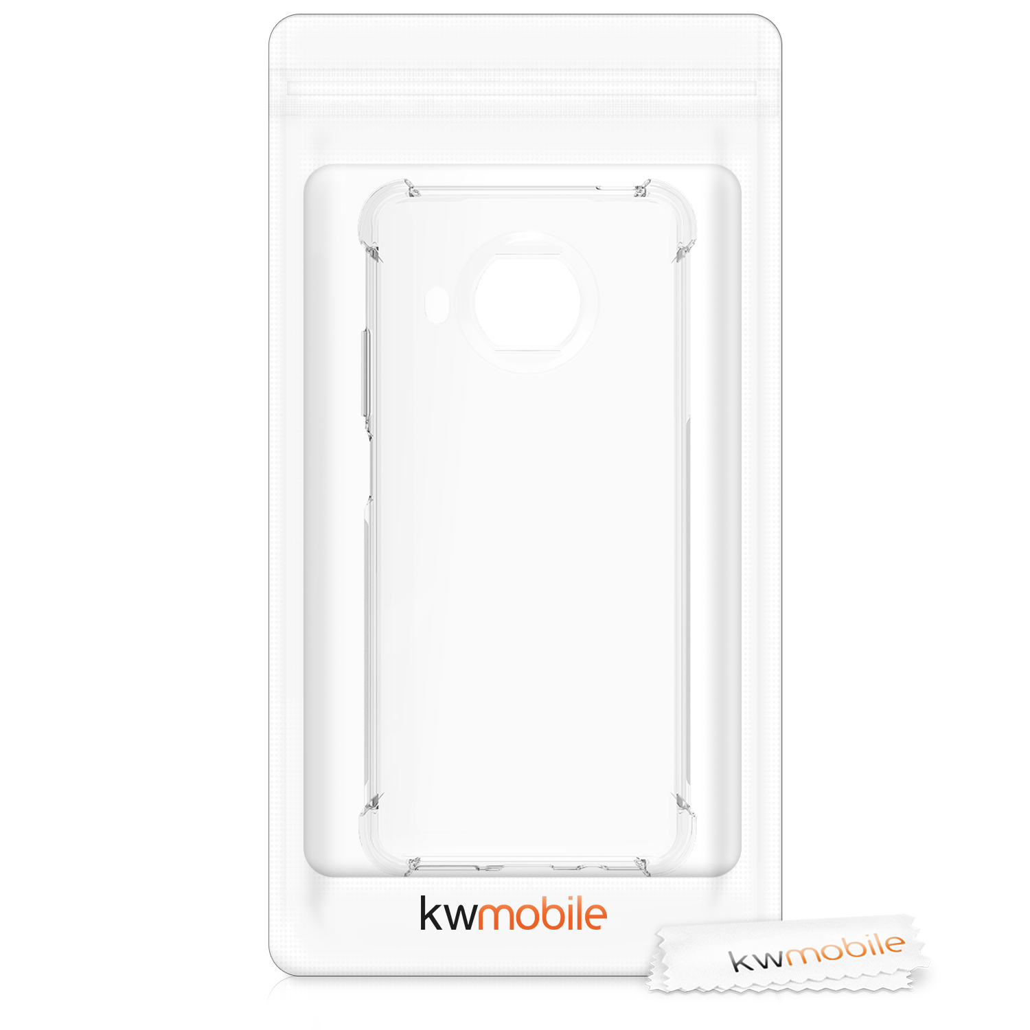 Crossbody kryt kwmobile Xiaomi Mi 10T Lite, černá / transparentní
