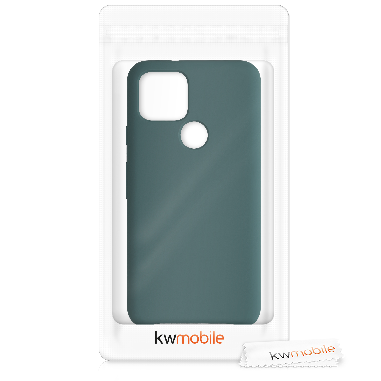Zadní kryt kwmobile pro Google Pixel 5 - wireless charging modrá zelená