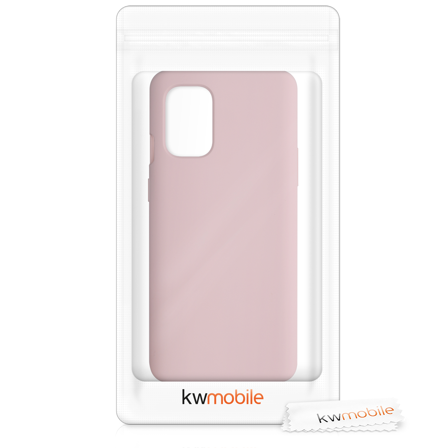 Kryt na mobil OnePlus 8T kwmobile TPU starorůžová