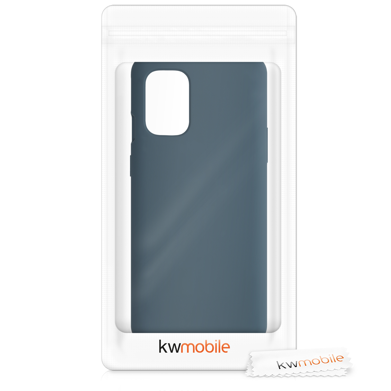 Kryt na mobil OnePlus 8T kwmobile TPU tmavě šedá