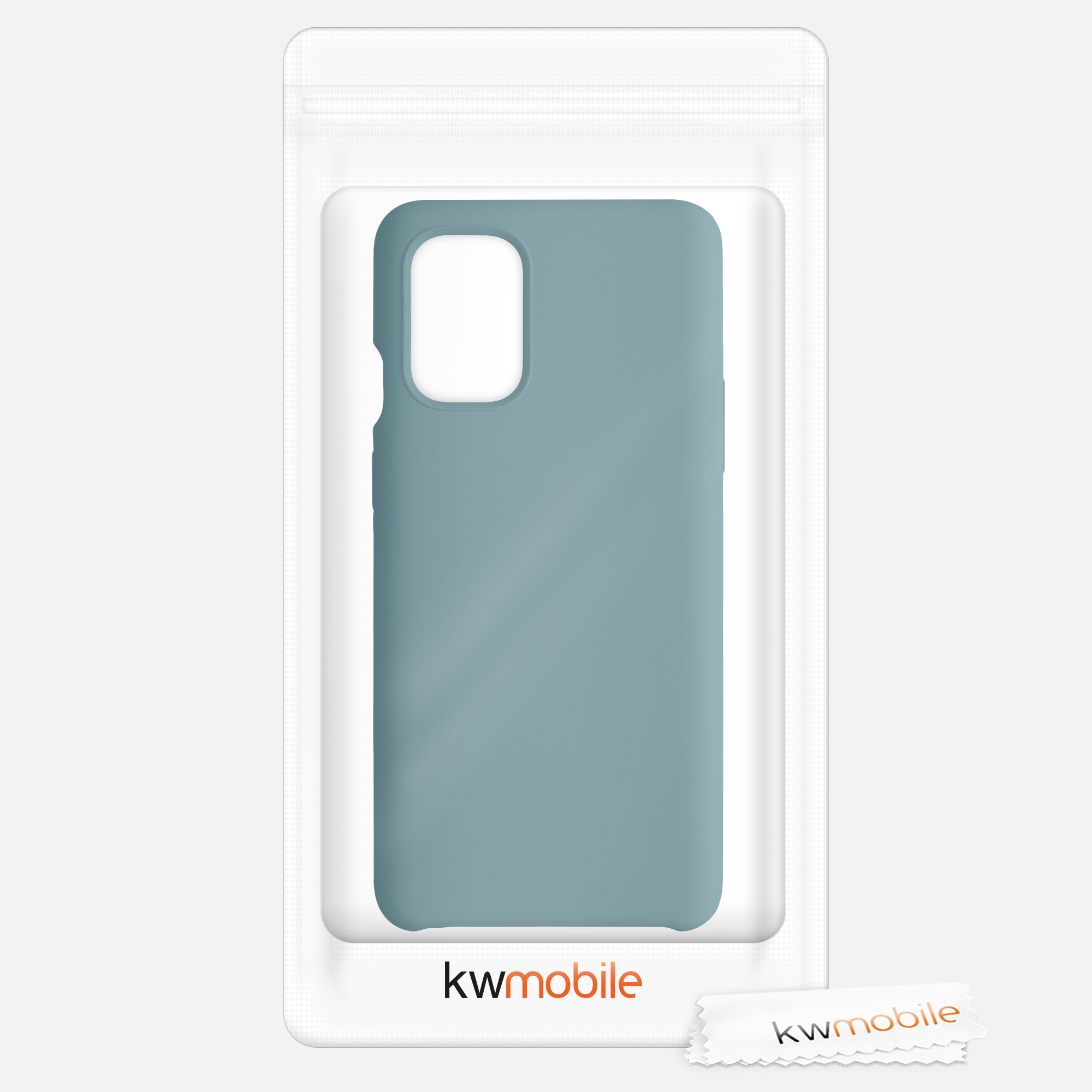 Kryt na mobil OnePlus 8T kwmobile TPU arktická noc
