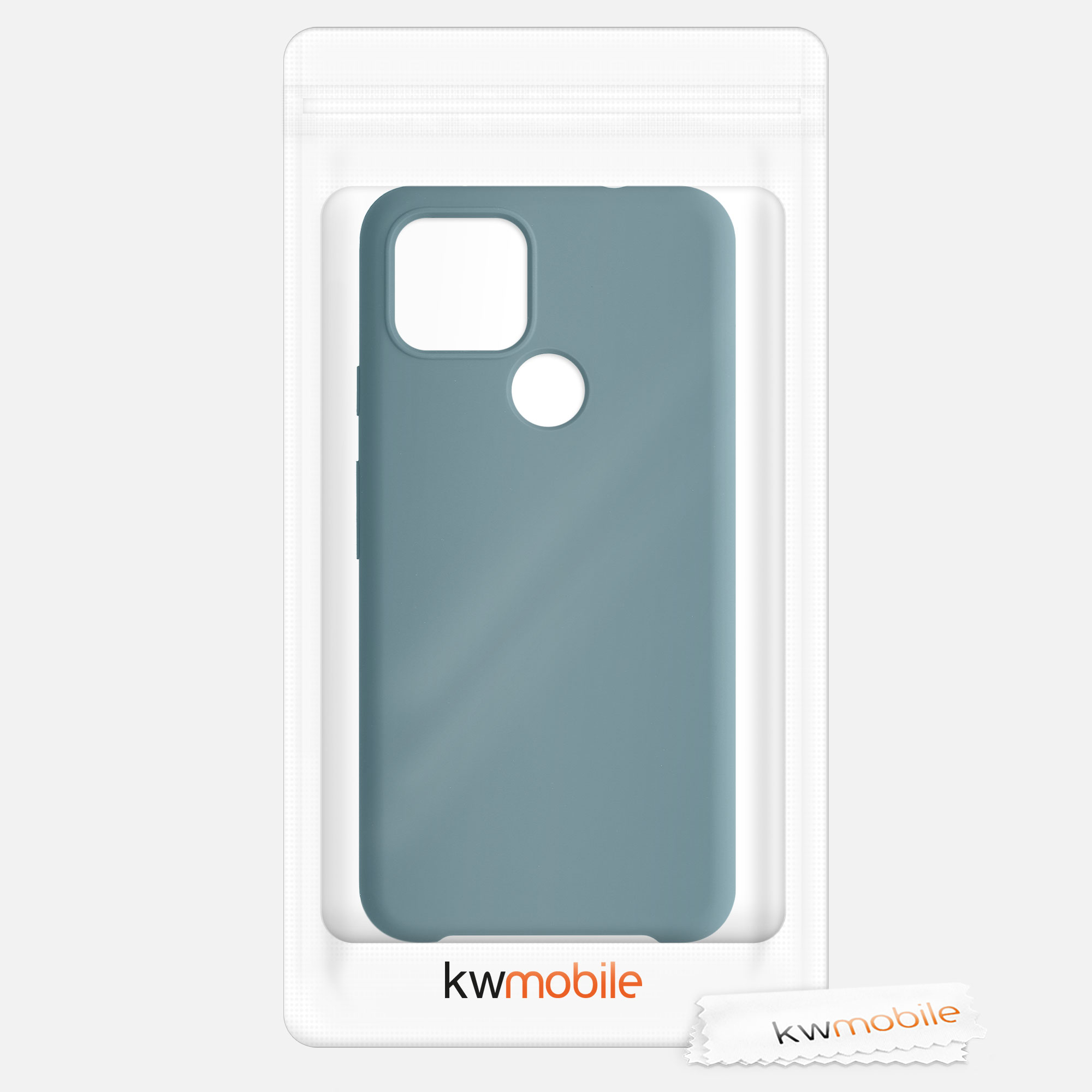 Zadní kryt kwmobile pro Google Pixel 4a - wireless charging arctic night