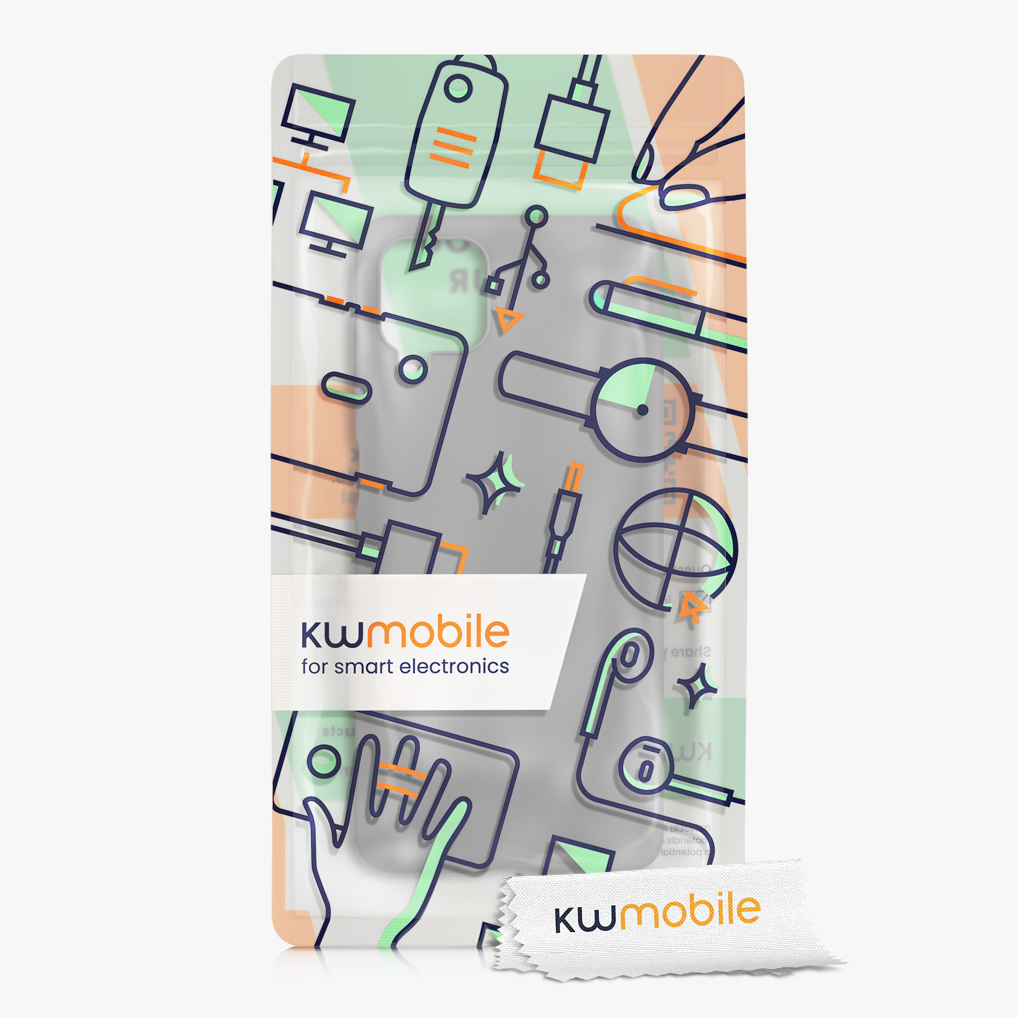 Kryt na mobil Samsung Galaxy A12 kwmobile TPU Stone Dust