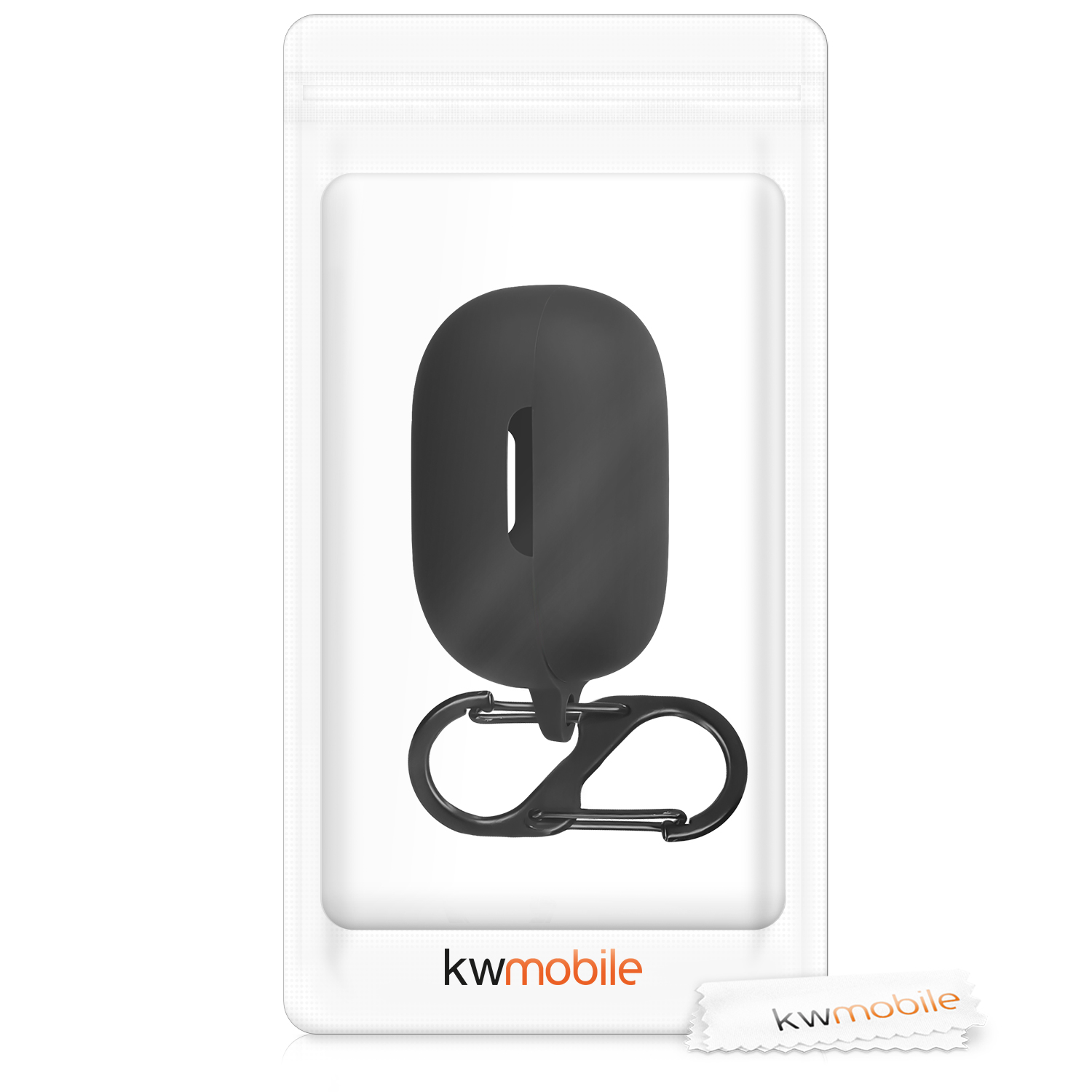 Pouzdro na sluchátka kwmobile pro JBL Live Pro Plus, černá