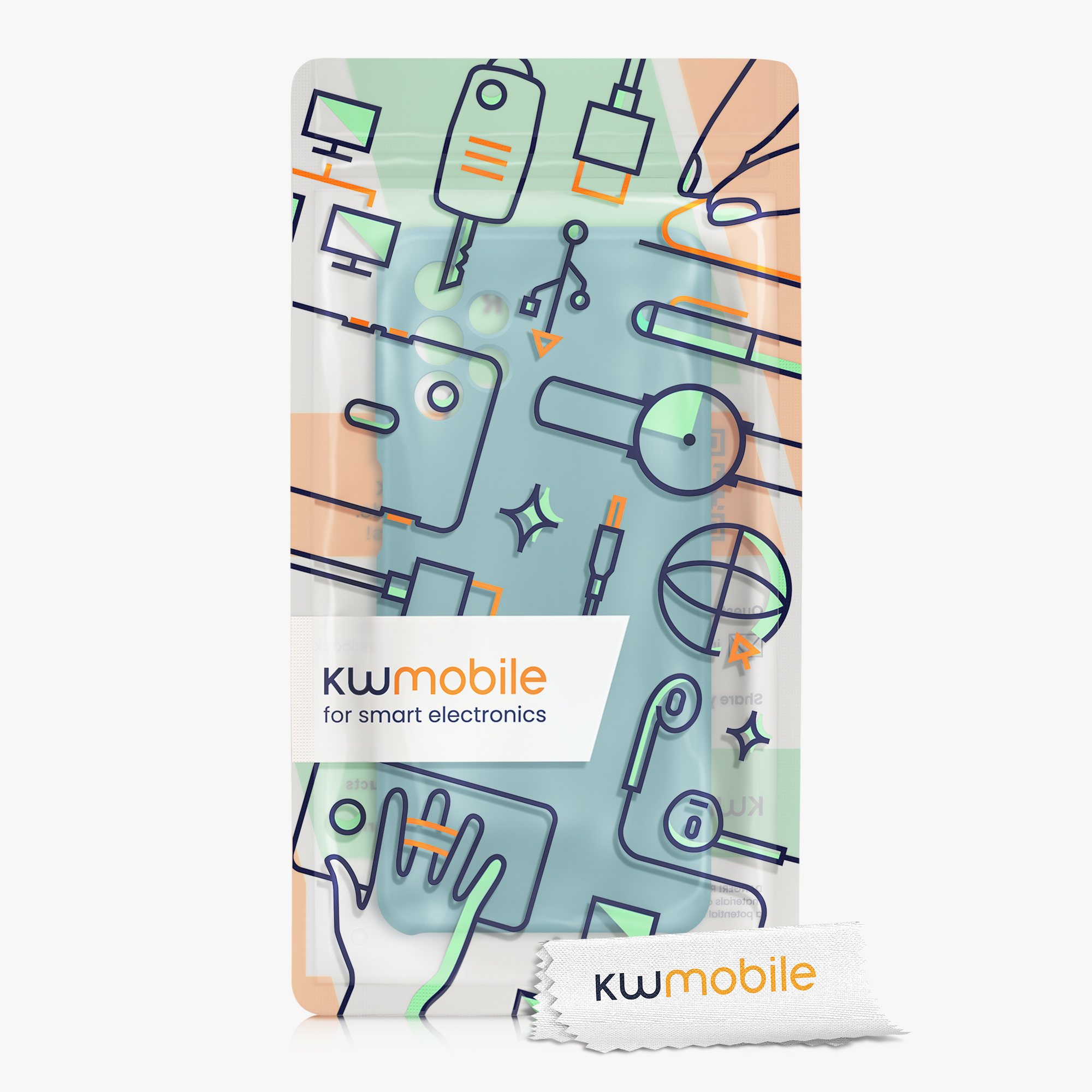Kryt na mobil Samsung Galaxy A32 5G kwmobile TPU Antický kámen