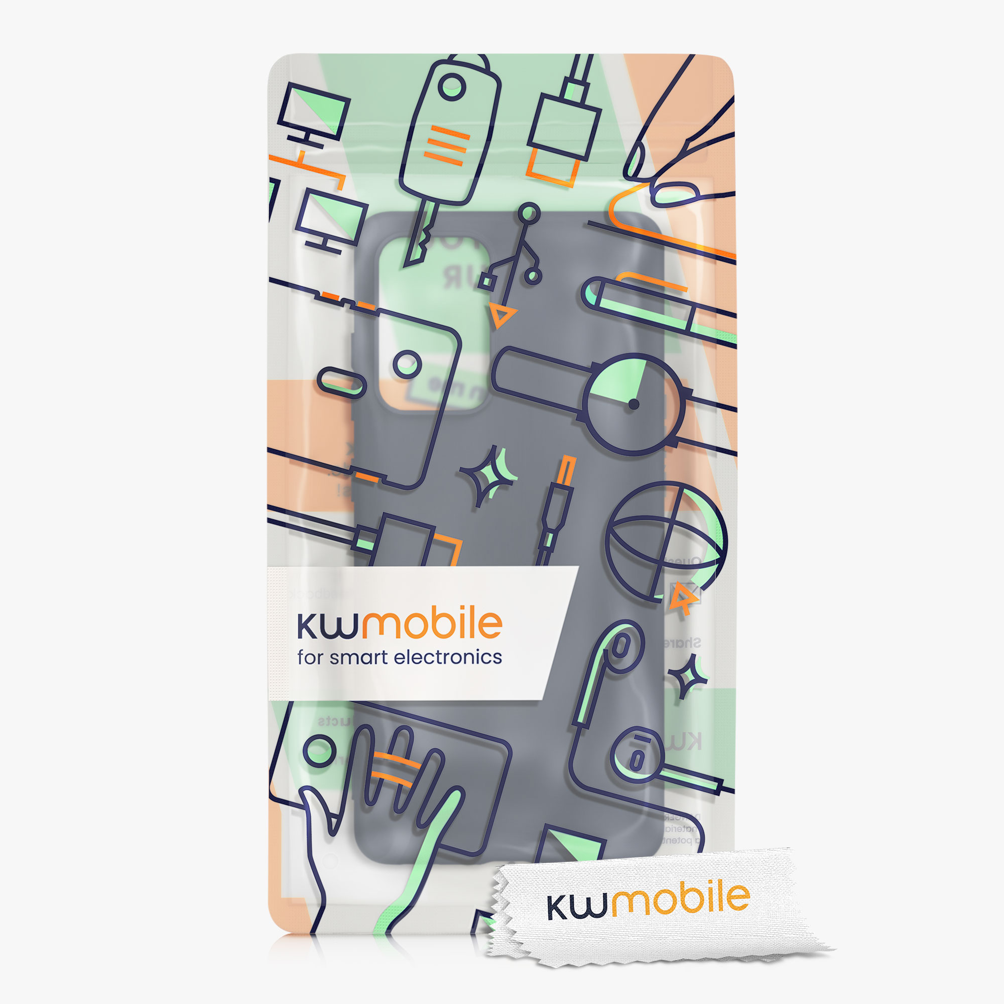 Kryt na mobil Samsung Galaxy A52 / A52 5G / A52s 5G kwmobile TPU Borůvková