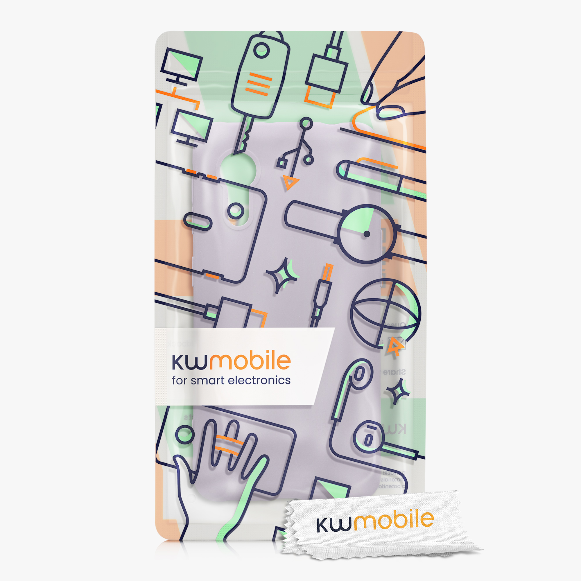 Kryt kwmobile pro Samsung Galaxy Xcover 5 - levandulová