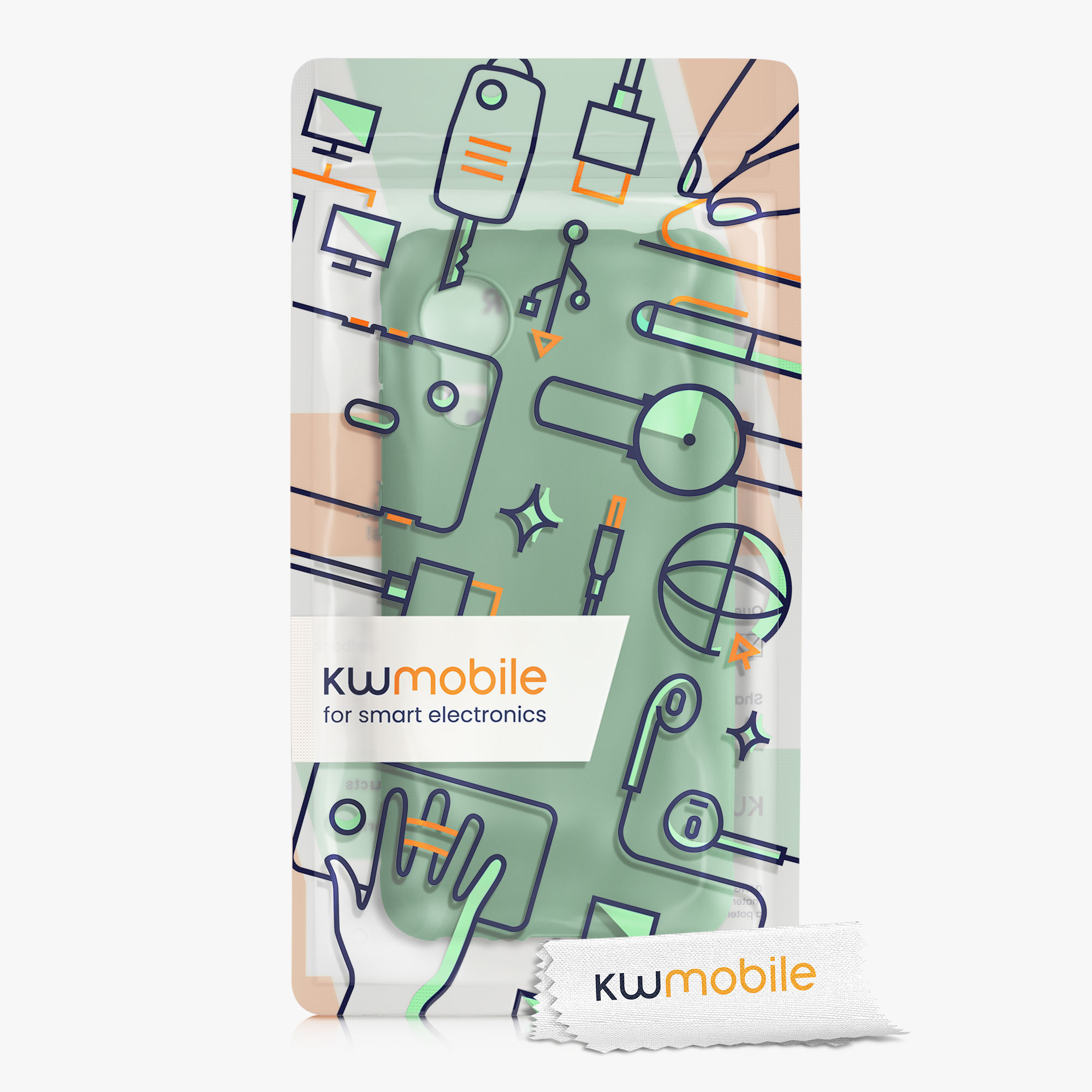 Kryt kwmobile pro Samsung Galaxy Xcover 5 - svěží zelená