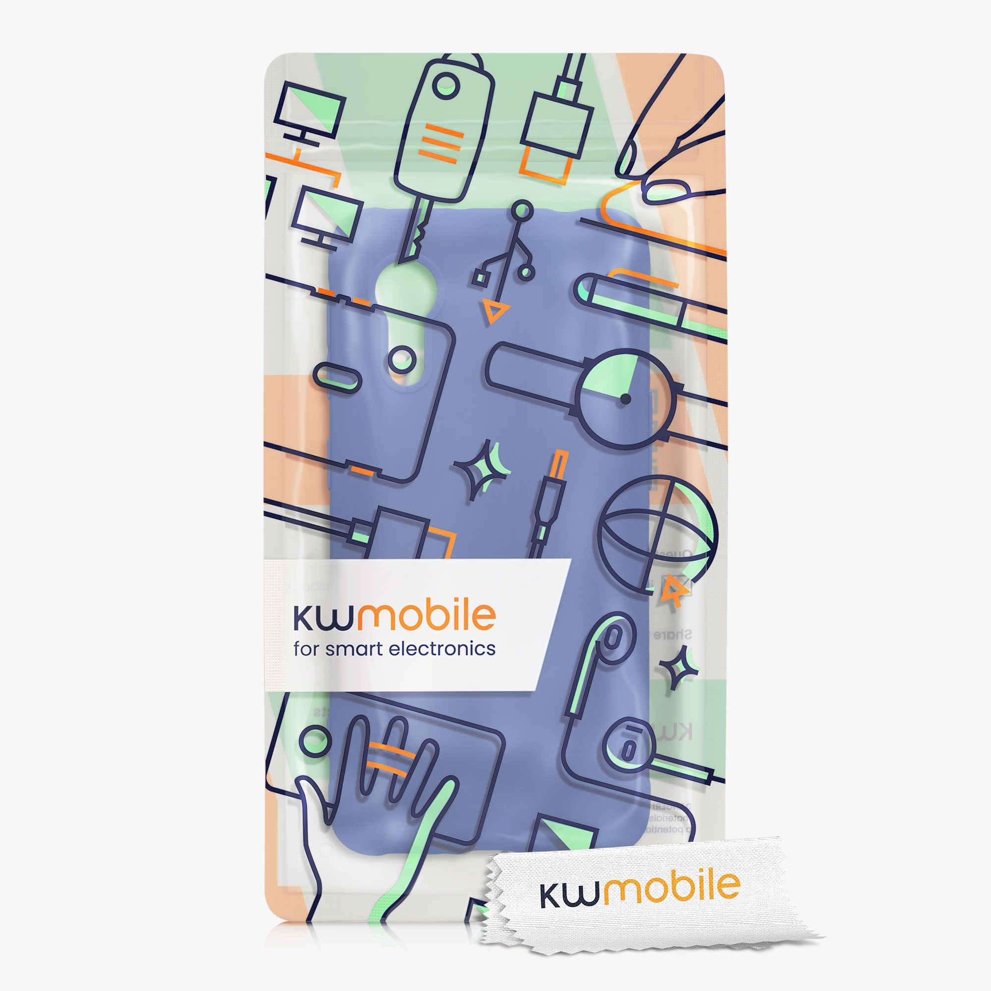 Kryt kwmobile pro Samsung Galaxy Xcover 5 - baltská modrá