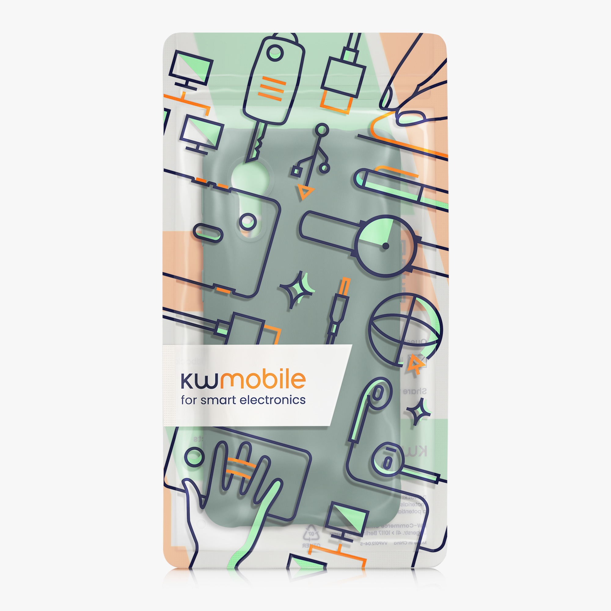Kryt kwmobile pro Samsung Galaxy Xcover 5 - lesní zelená