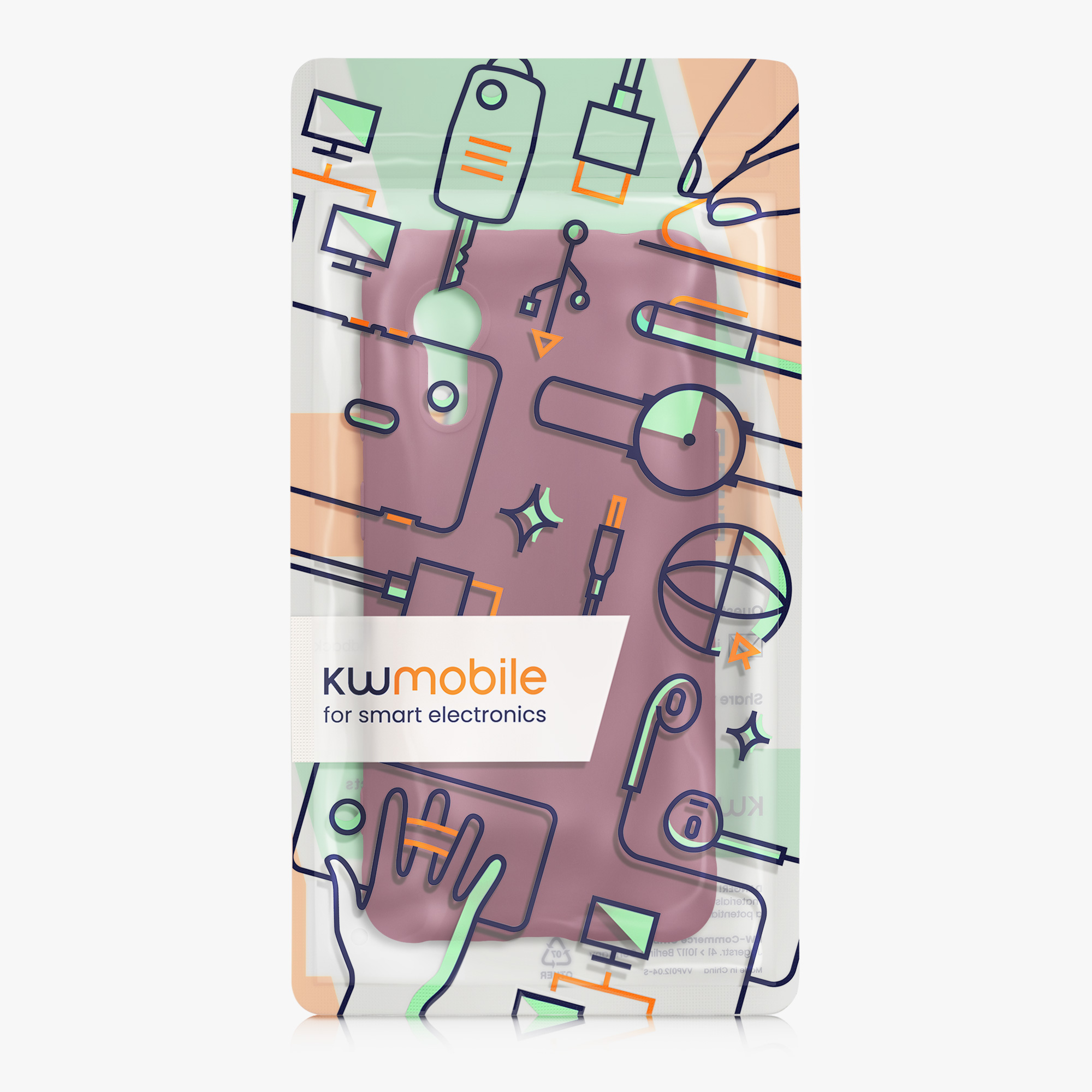 Kryt kwmobile pro Samsung Galaxy Xcover 5 - purpurová