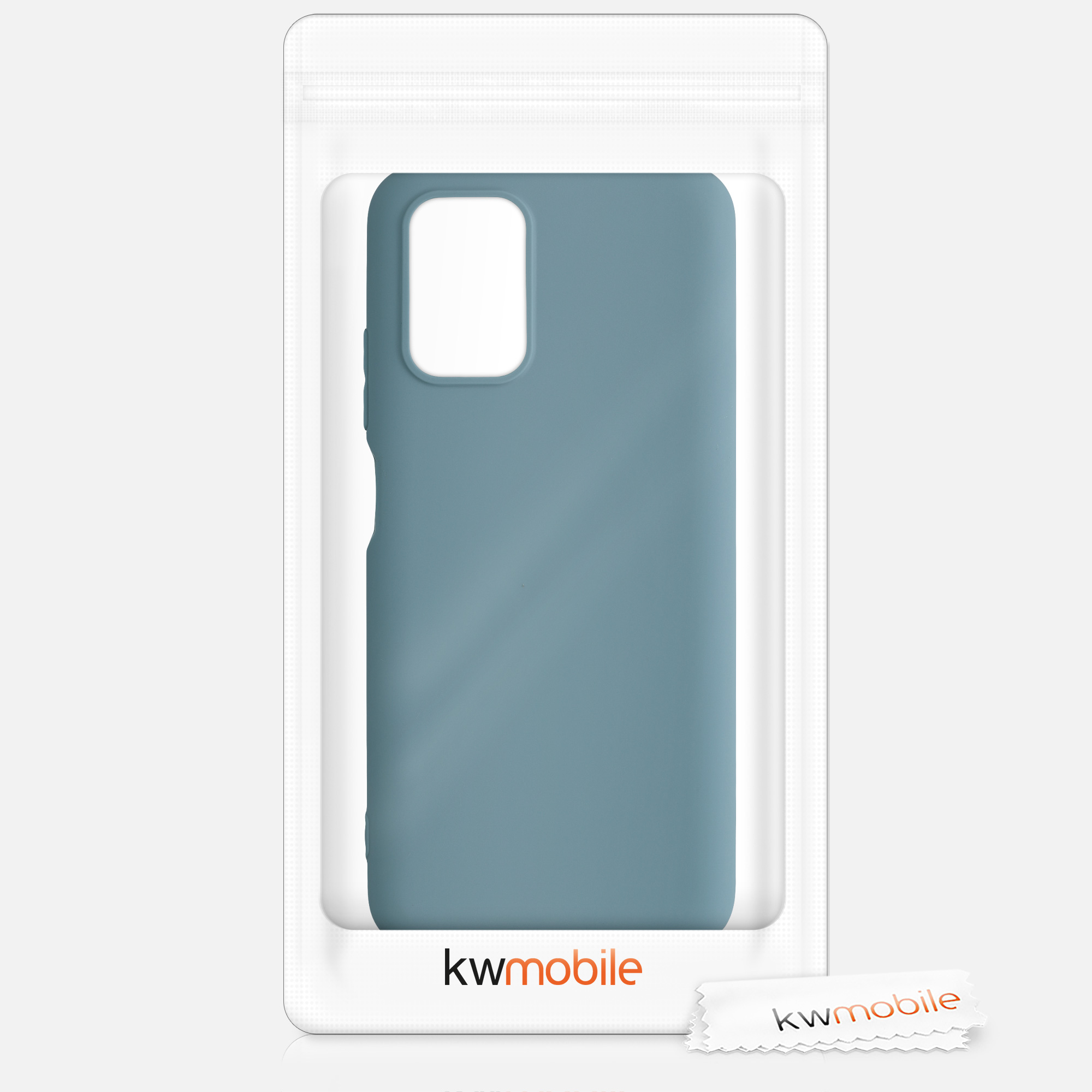 Kryt Xiaomi Redmi Note 10 silikonový TPU arktická noc kwmobile