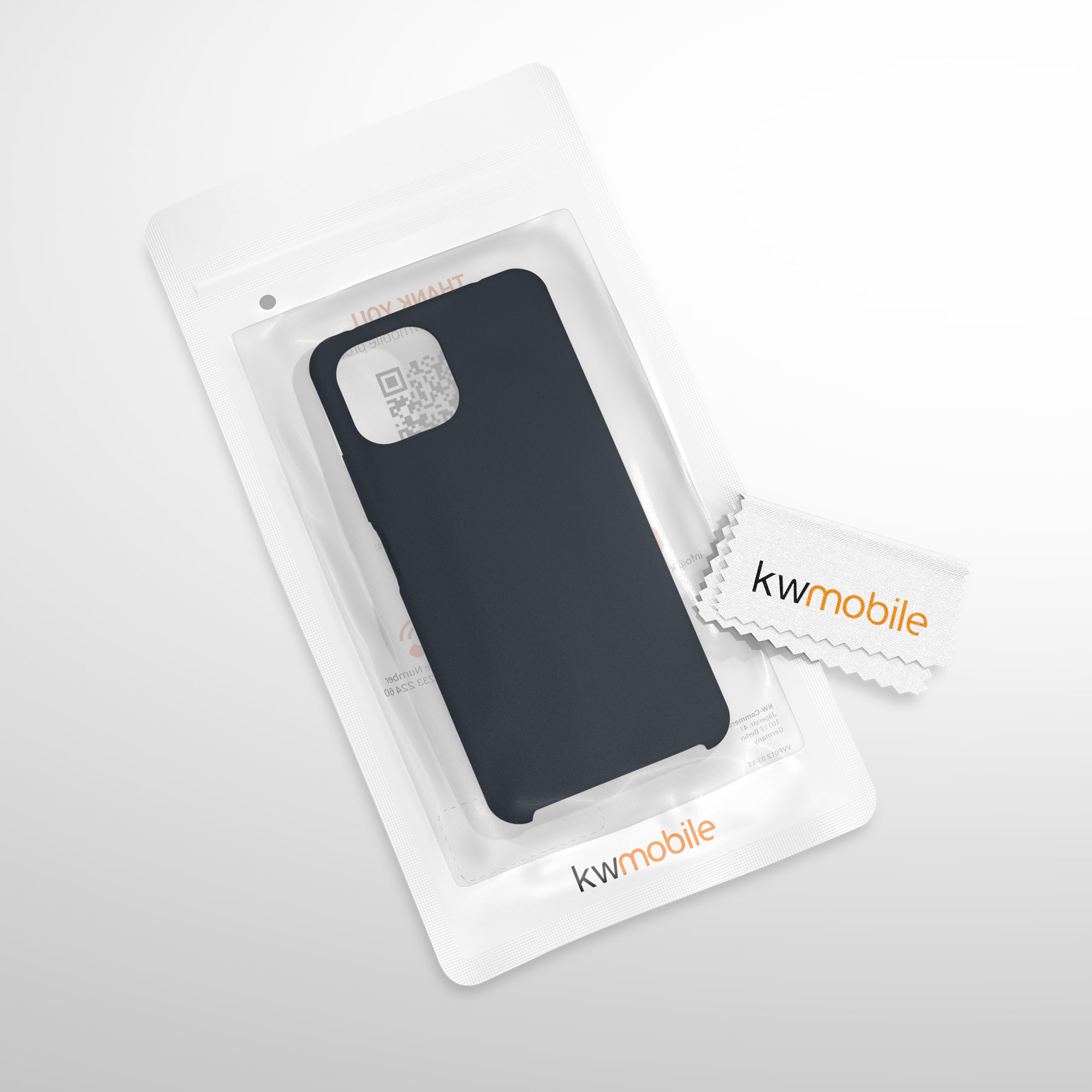 Kryt na mobil Xiaomi 11 Lite NE kwmobile TPU borůvková