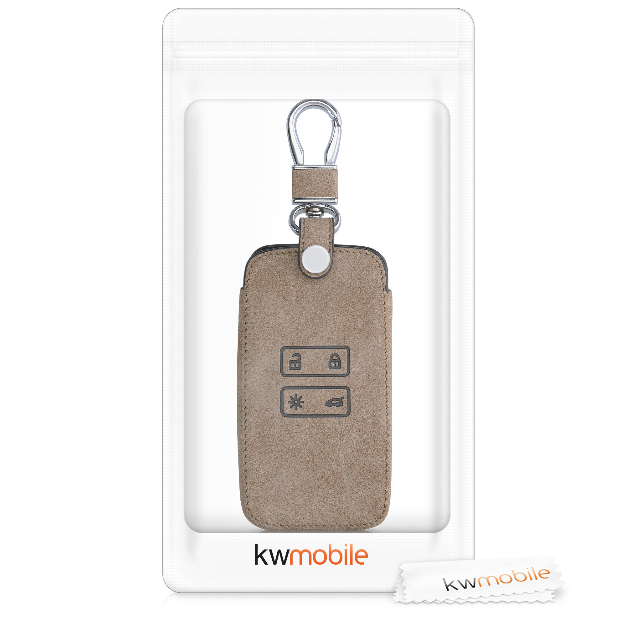 Pouzdro na klíč od auta Renault kwmobile - navigational compass