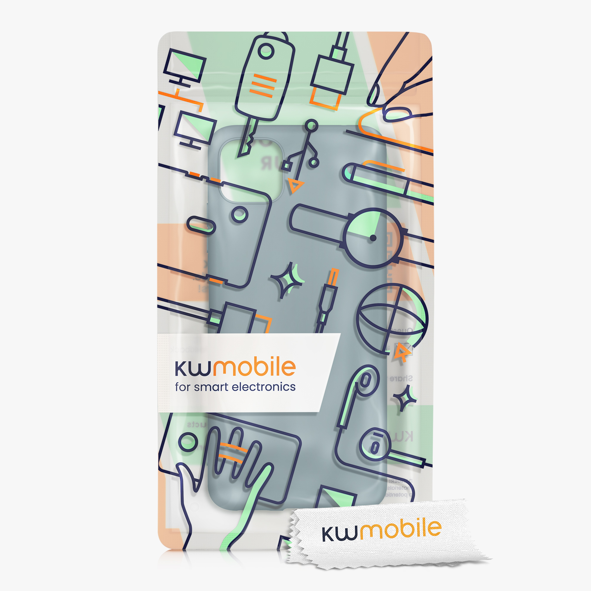 Kryt na mobil Samsung Galaxy A22 5G kwmobile TPU Antický kámen