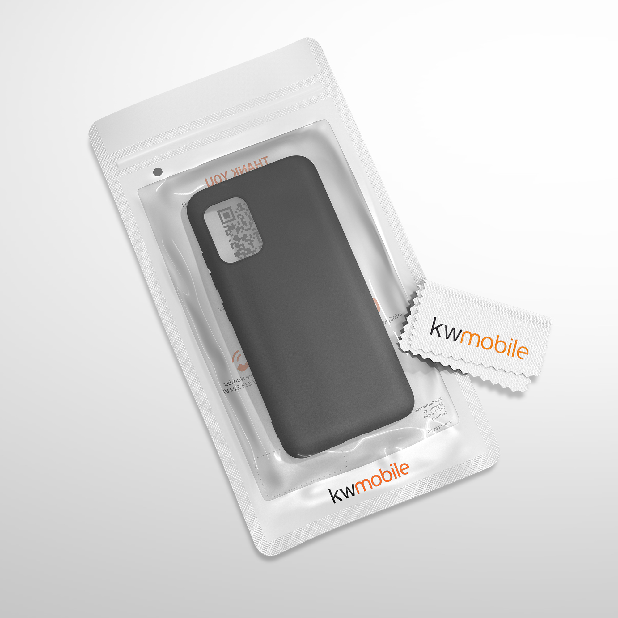 Kryt kwmobile pro ASUS Zenfone 8 - matně černá