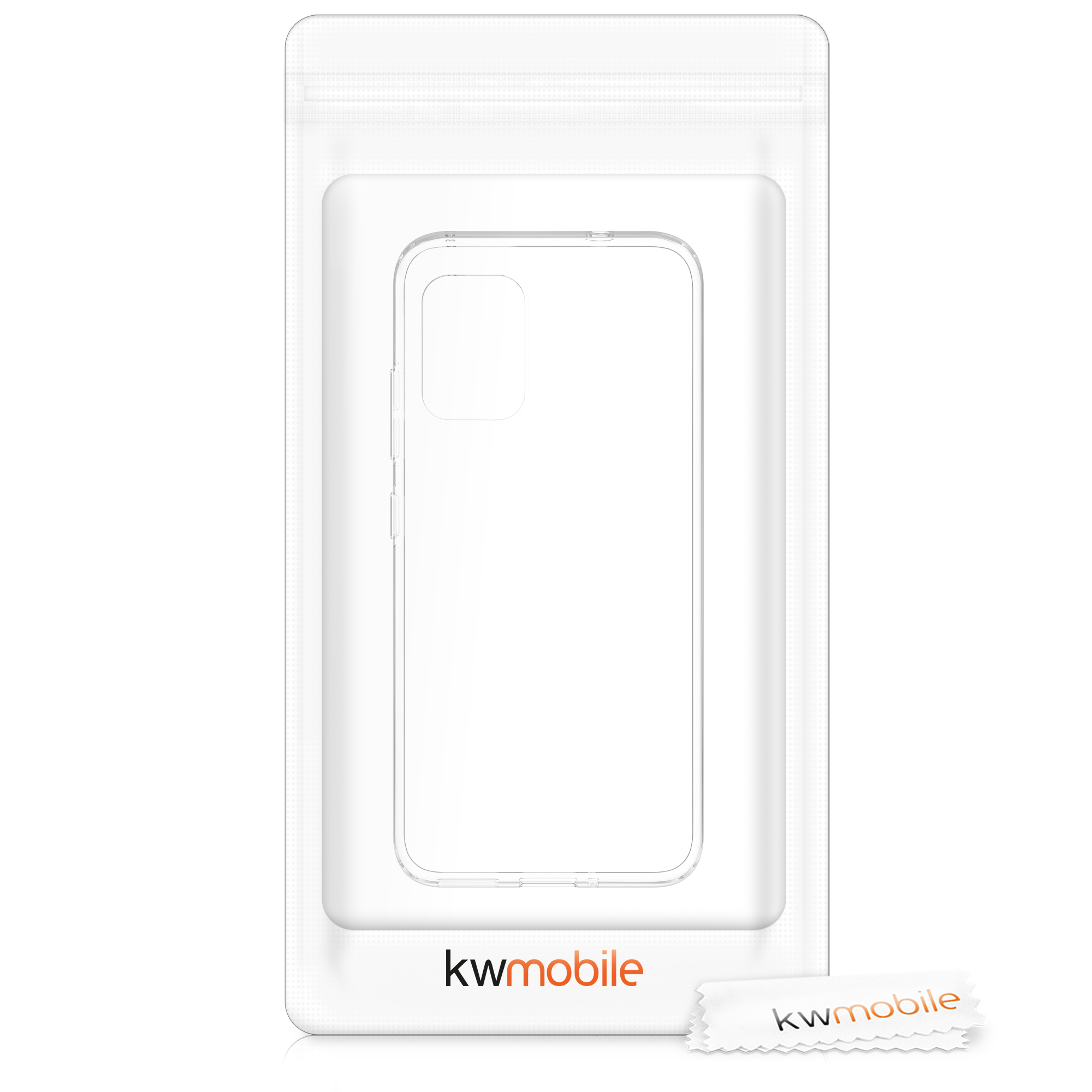 Kryt kwmobile pro ASUS Zenfone 8 - transparentní