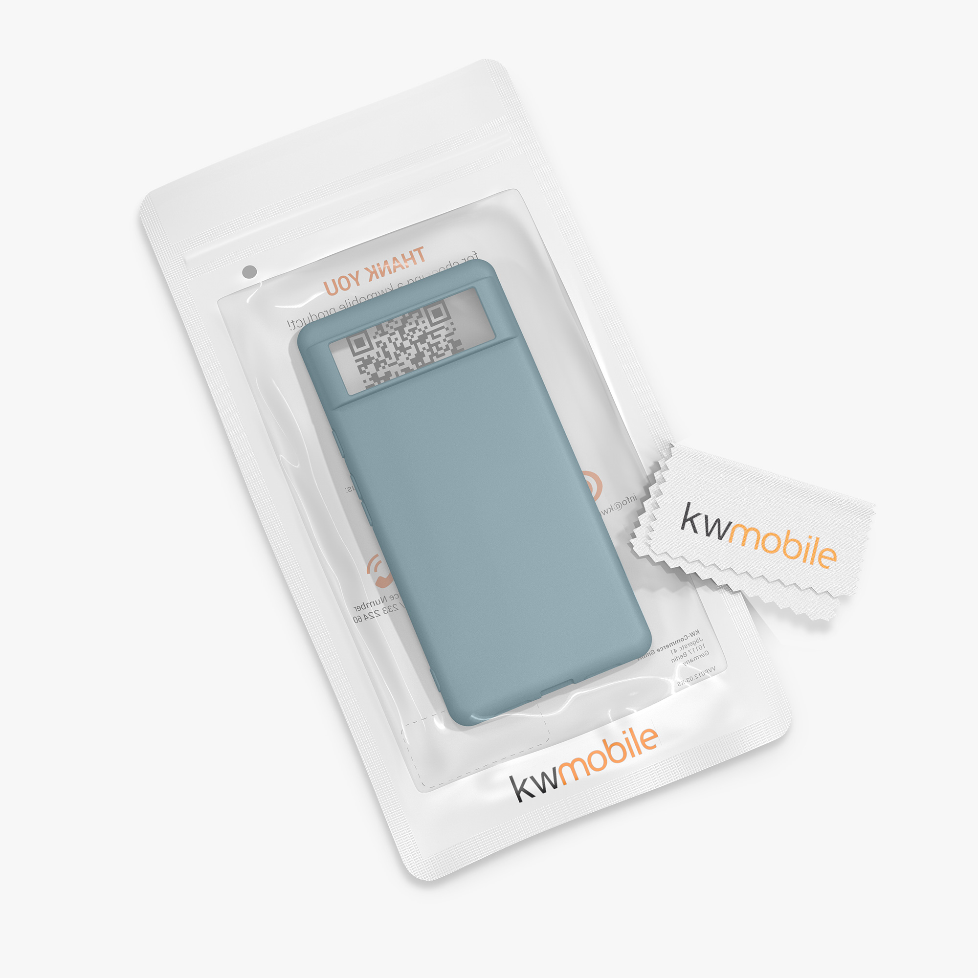 Zadní kryt kwmobile pro Google Pixel 6 - arktická noc