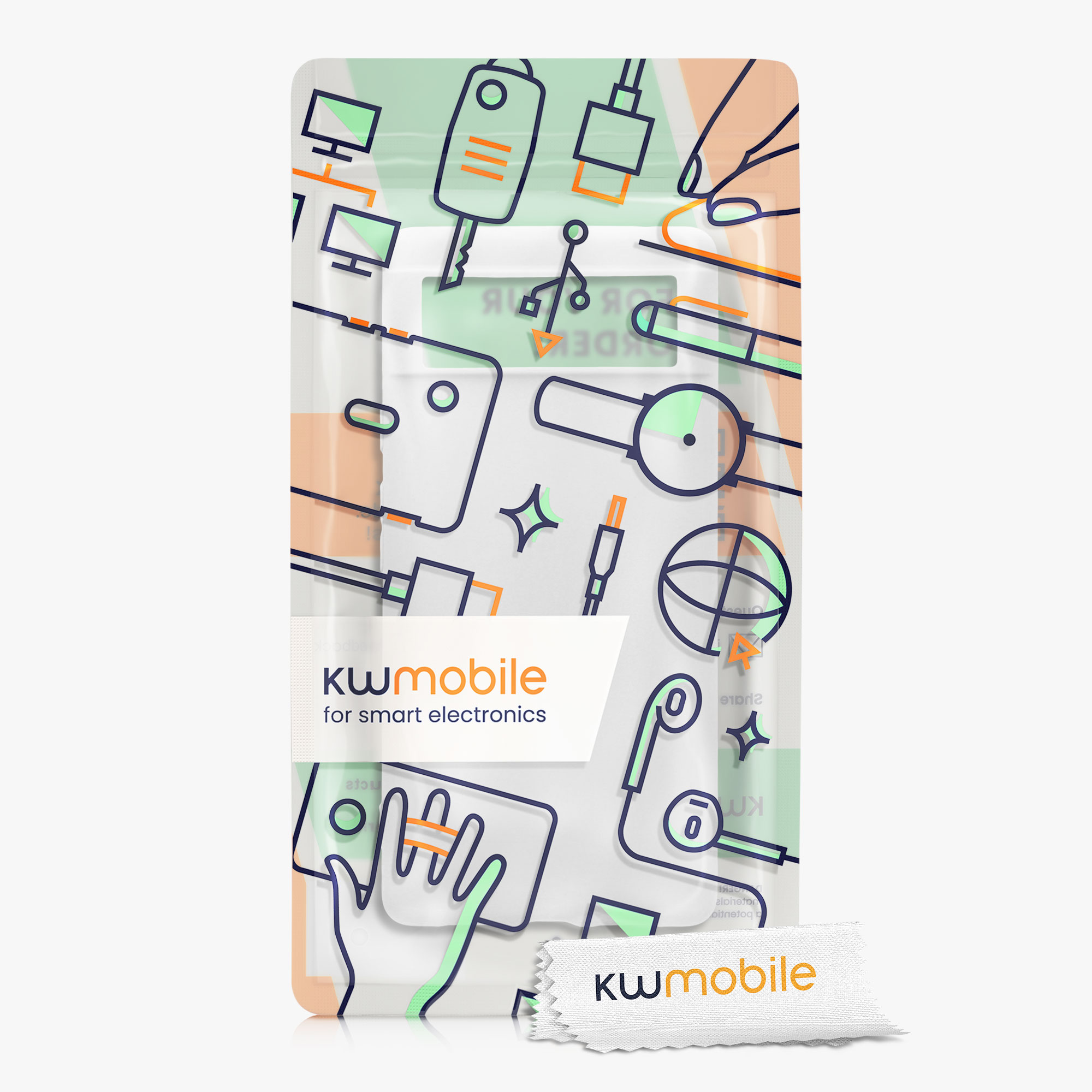 Zadní kryt kwmobile pro Google Pixel 6 - matná bílá