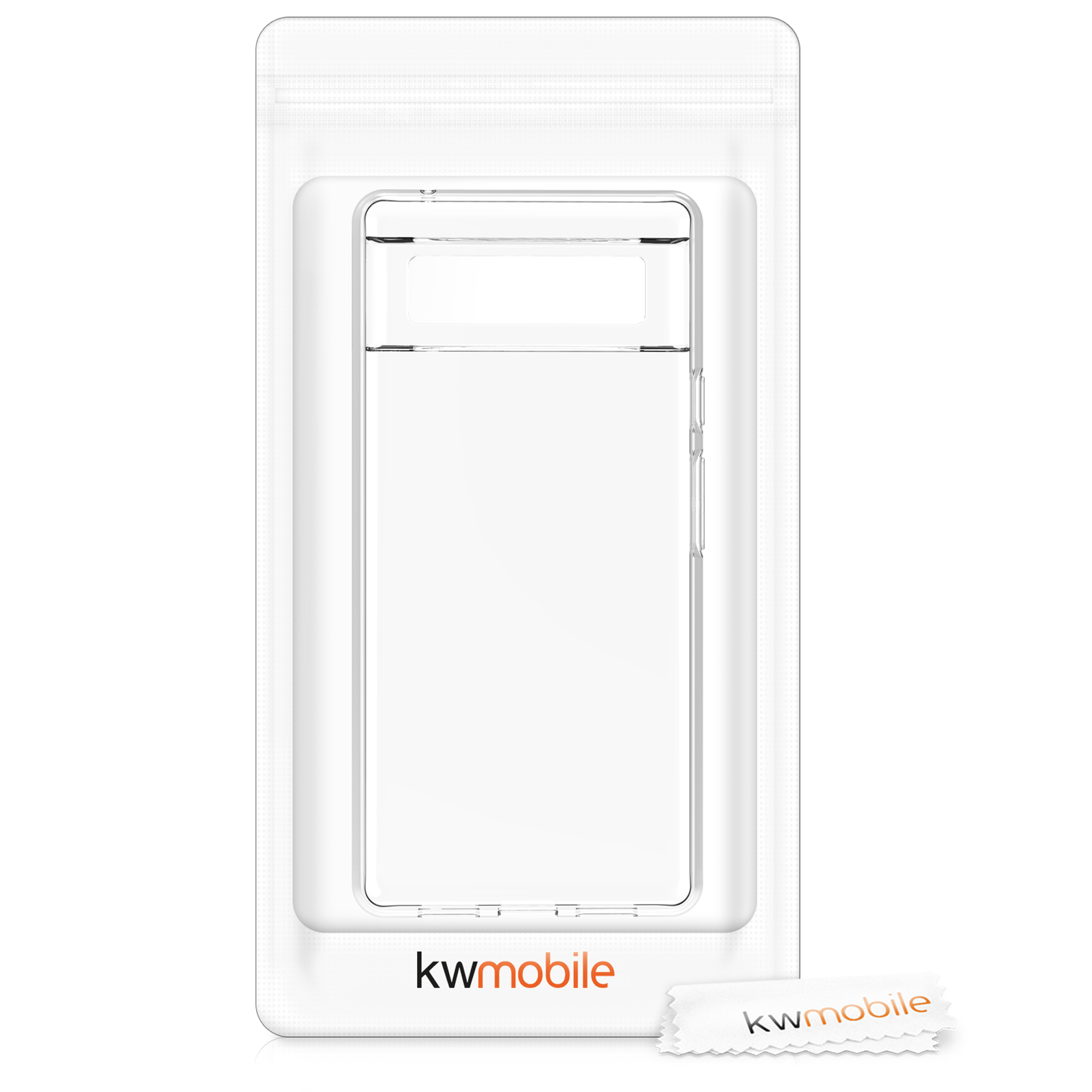 Zadní kryt kwmobile pro Google Pixel 6 - transparentní