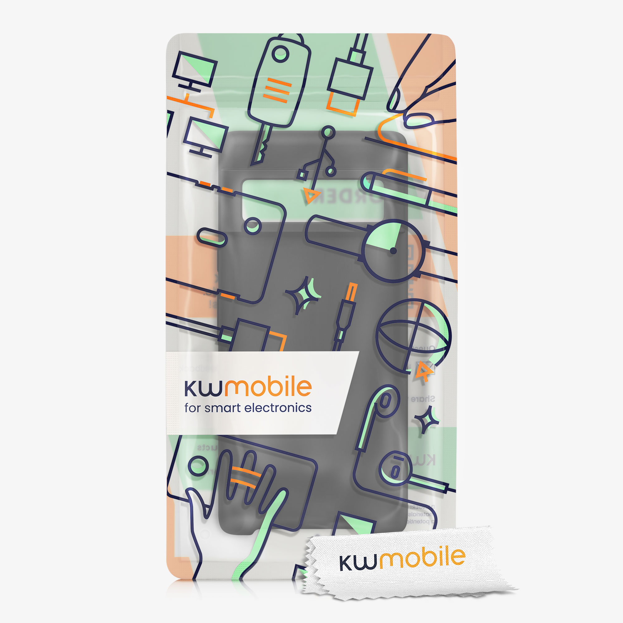 Silikonový kryt kwmobile pro Google Pixel 6 Pro - černá