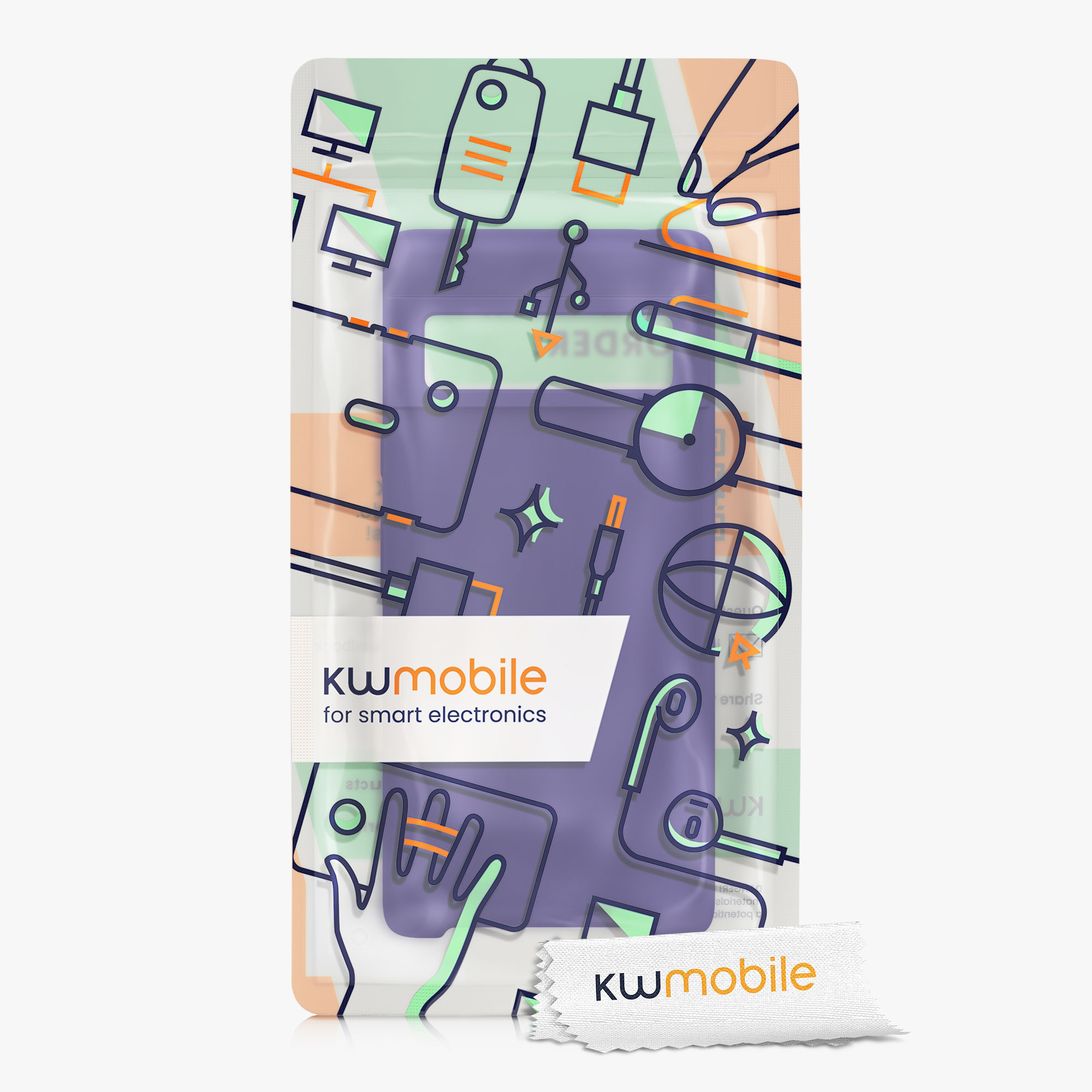 Silikonový kryt kwmobile pro Google Pixel 6 Pro - modrá