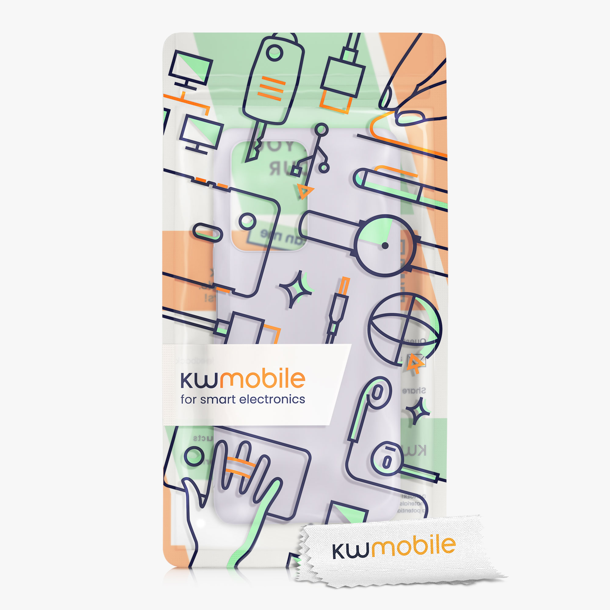 Kryt na mobil Xiaomi 11T / 11T Pro kwmobile TPU levandulový