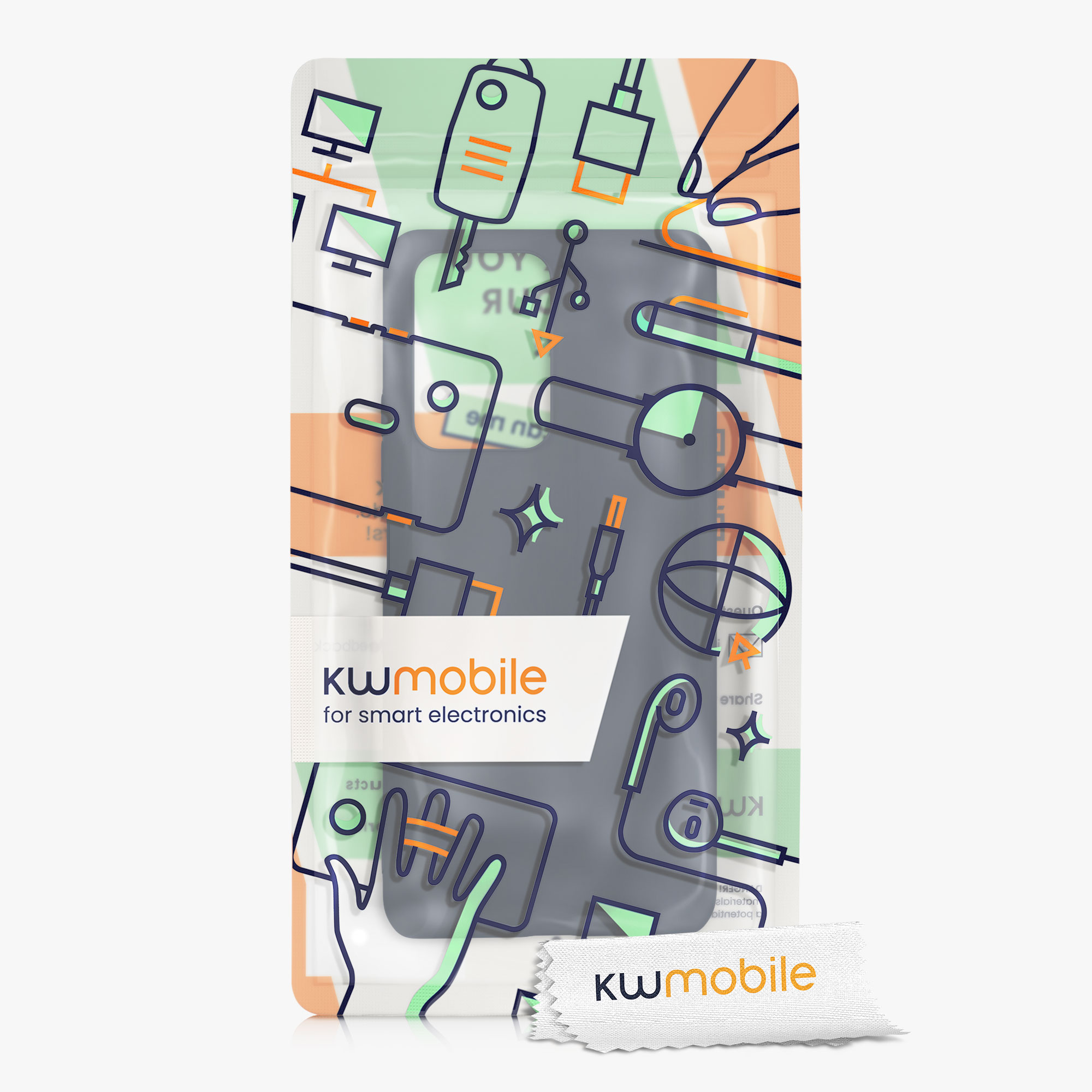 Kryt na mobil Xiaomi 11T / 11T Pro kwmobile TPU borůvková