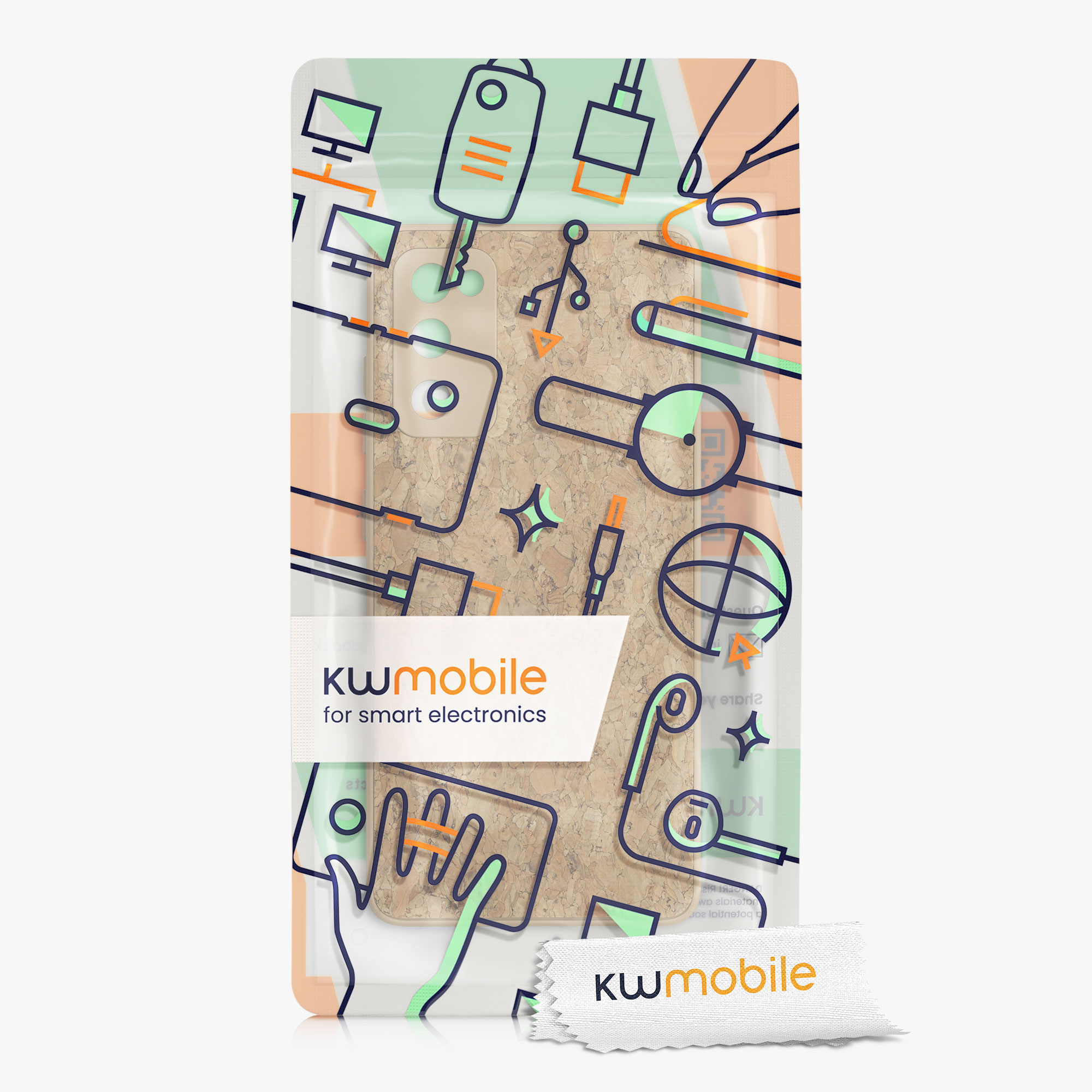 Kryt na mobil Samsung Galaxy S20 FE kwmobile TPU Light Brown