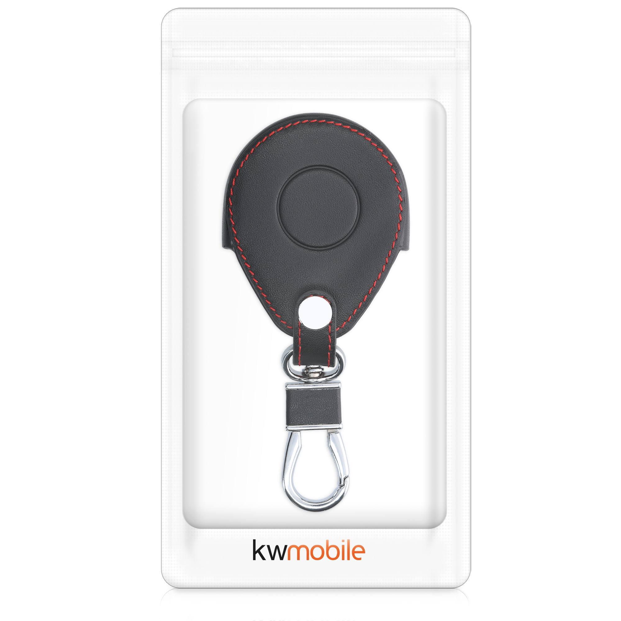 Pouzdro na klíč od motorky kwmobile pro Harley Davidson Motorcycle Key - červená / černá