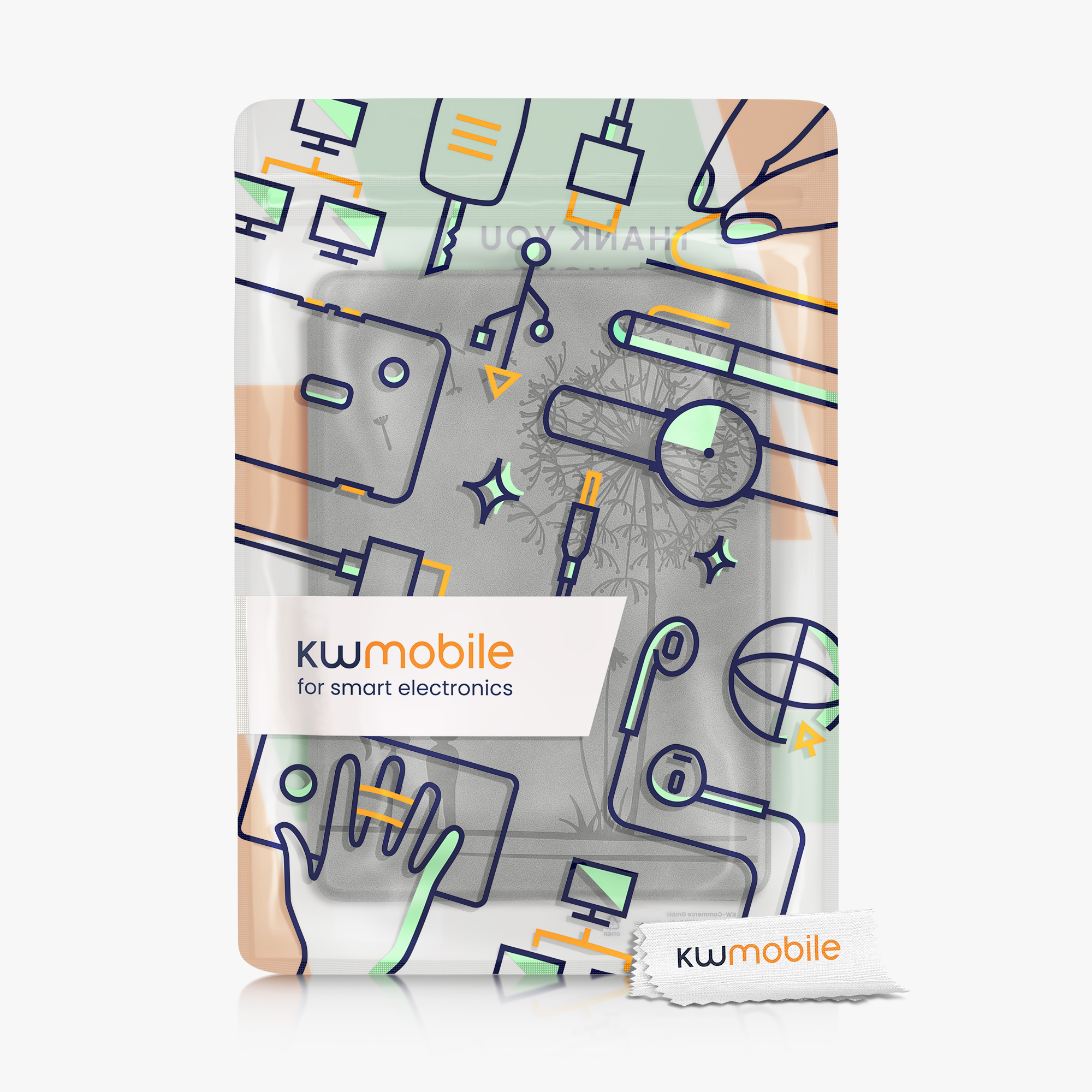 Flip pouzdro na čtečku Kobo Aura Edition 2 Dandelion Love se stojánkem
