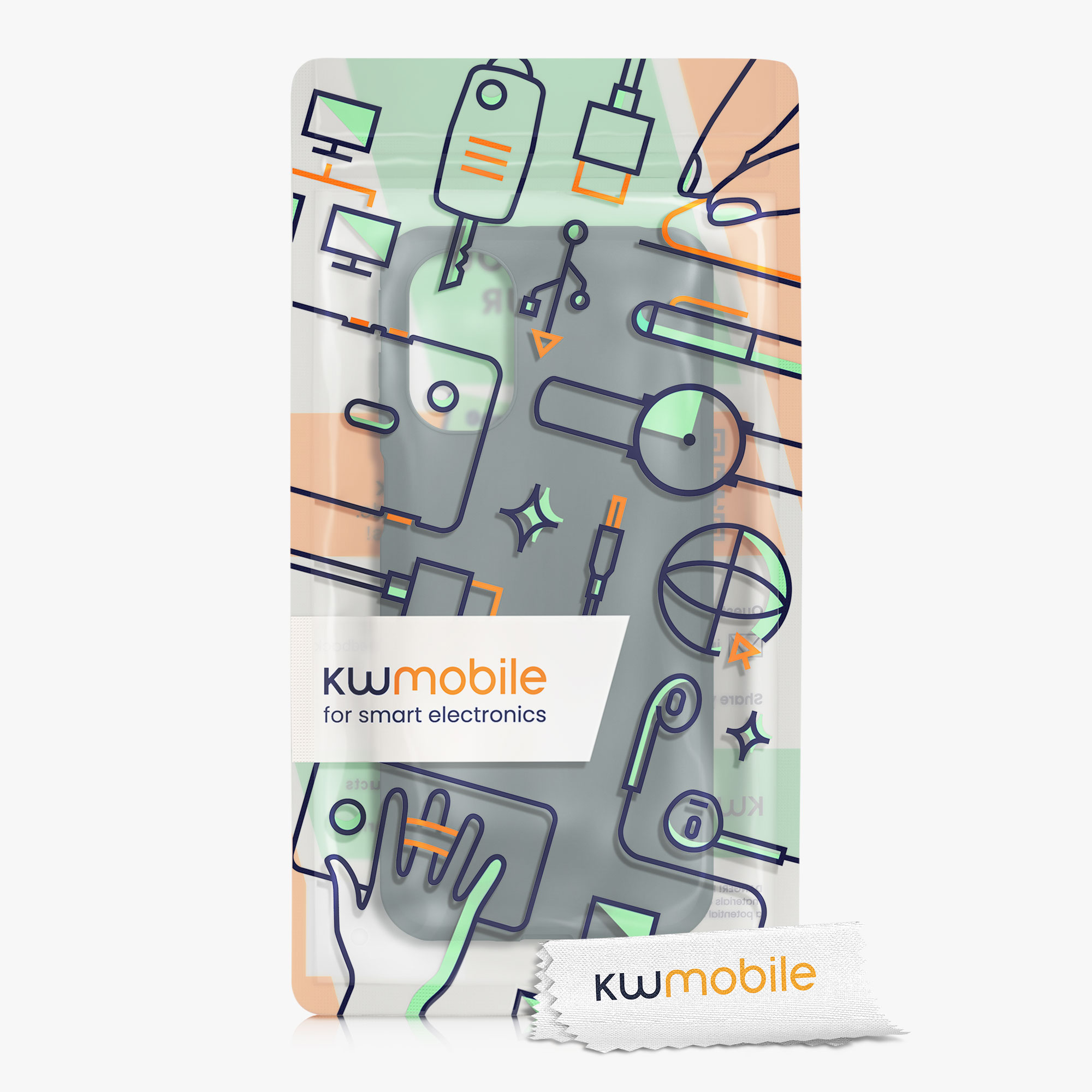 Silikonový kryt kwmobile pro Motorola Moto G31 / Moto G41 - Lesní zelená