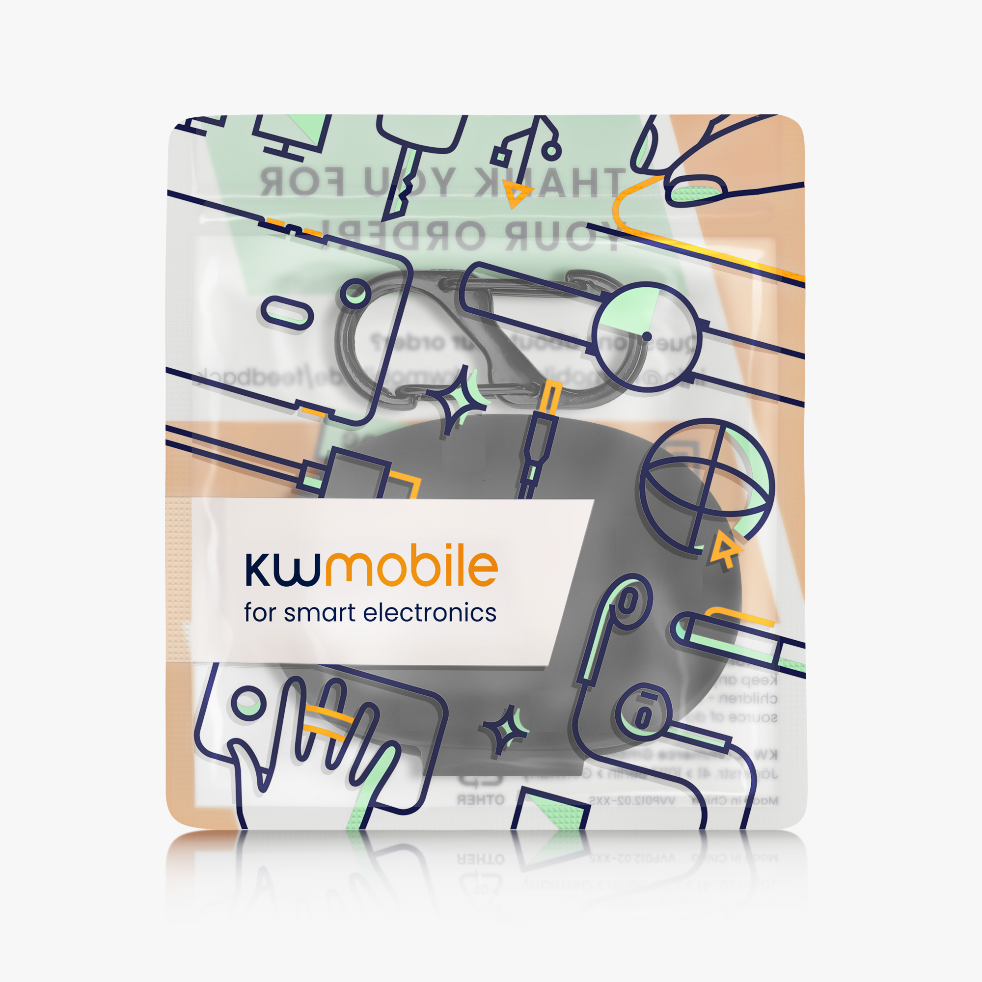 Pouzdro kwmobile pro Anker Soundcore Life P2 mini Case, černá