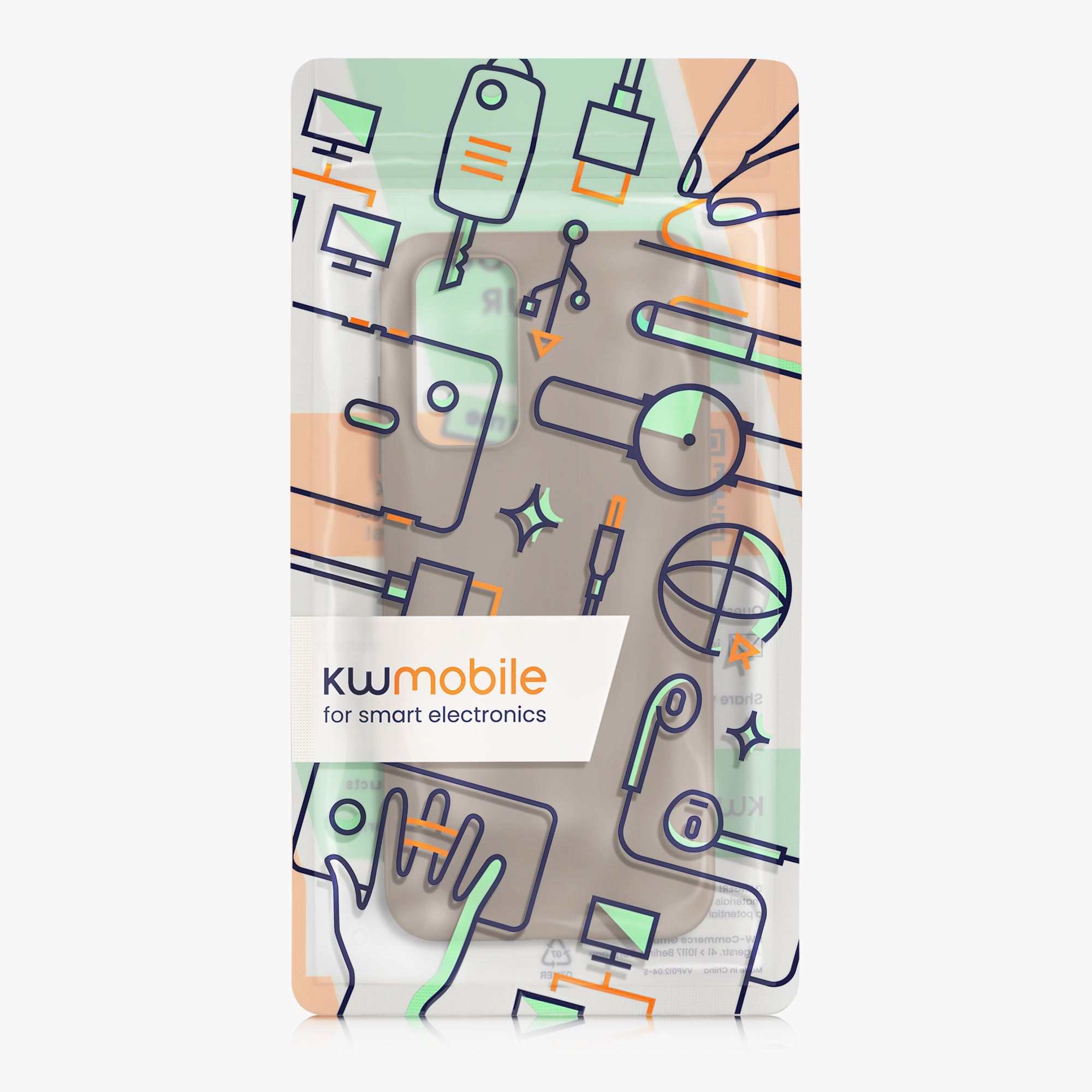 Kryt Xiaomi Redmi Note 11 silikonový TPU červená kwmobile