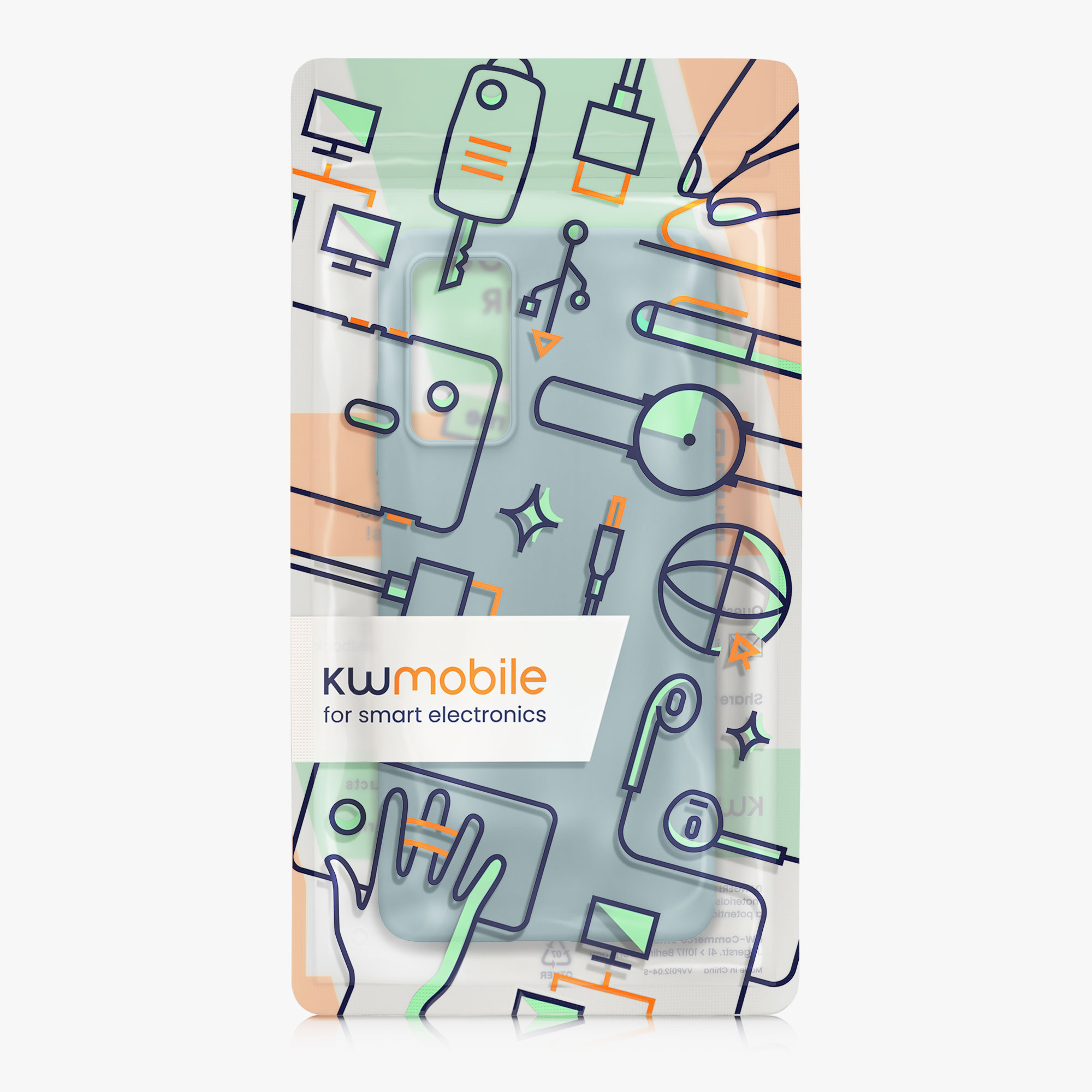 Kryt Xiaomi Redmi Note 11 Pro silikonový TPU červená kwmobile
