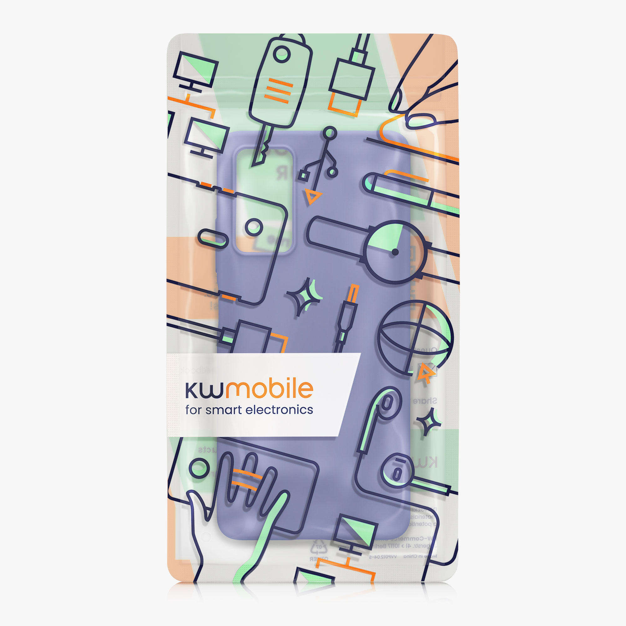 Kryt Xiaomi Redmi Note 11 Pro silikonový TPU modrá kwmobile