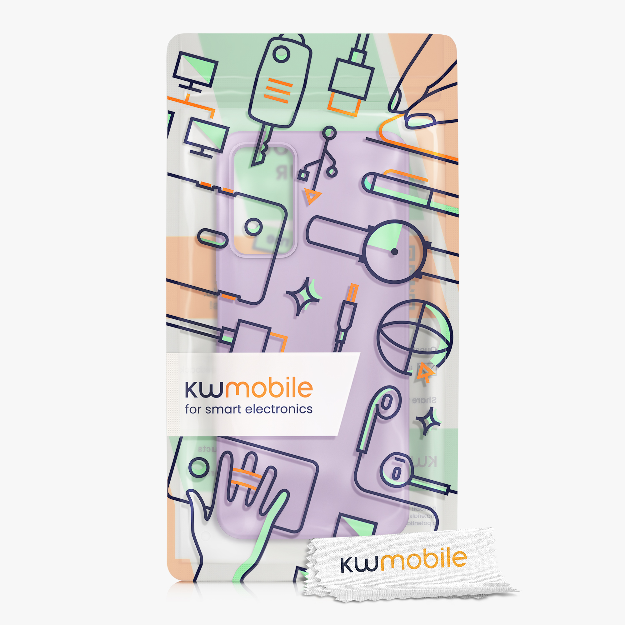 Kryt Xiaomi Redmi Note 11 Pro silikonový TPU červená kwmobile