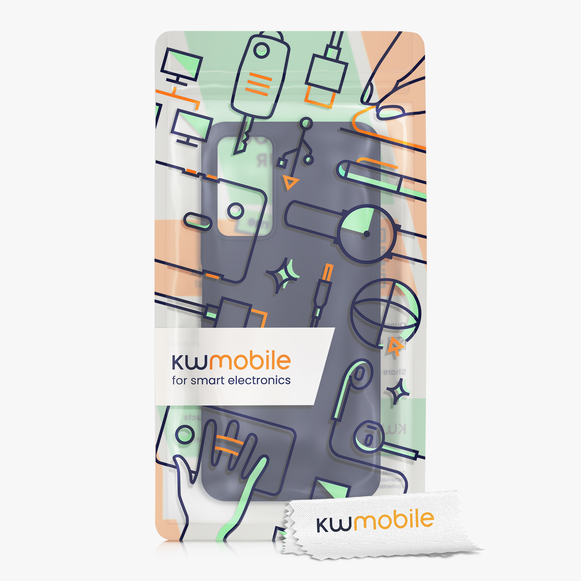 Kryt Xiaomi Redmi Note 11 Pro silikonový TPU červená kwmobile