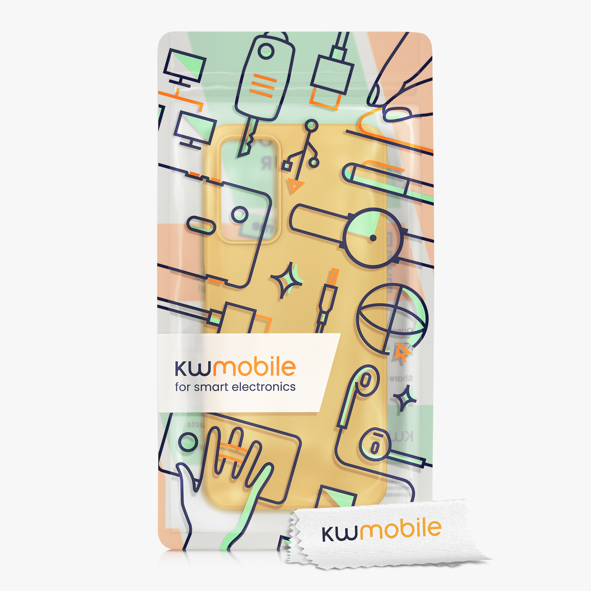 Kryt Xiaomi Redmi Note 11 Pro silikonový TPU červená kwmobile