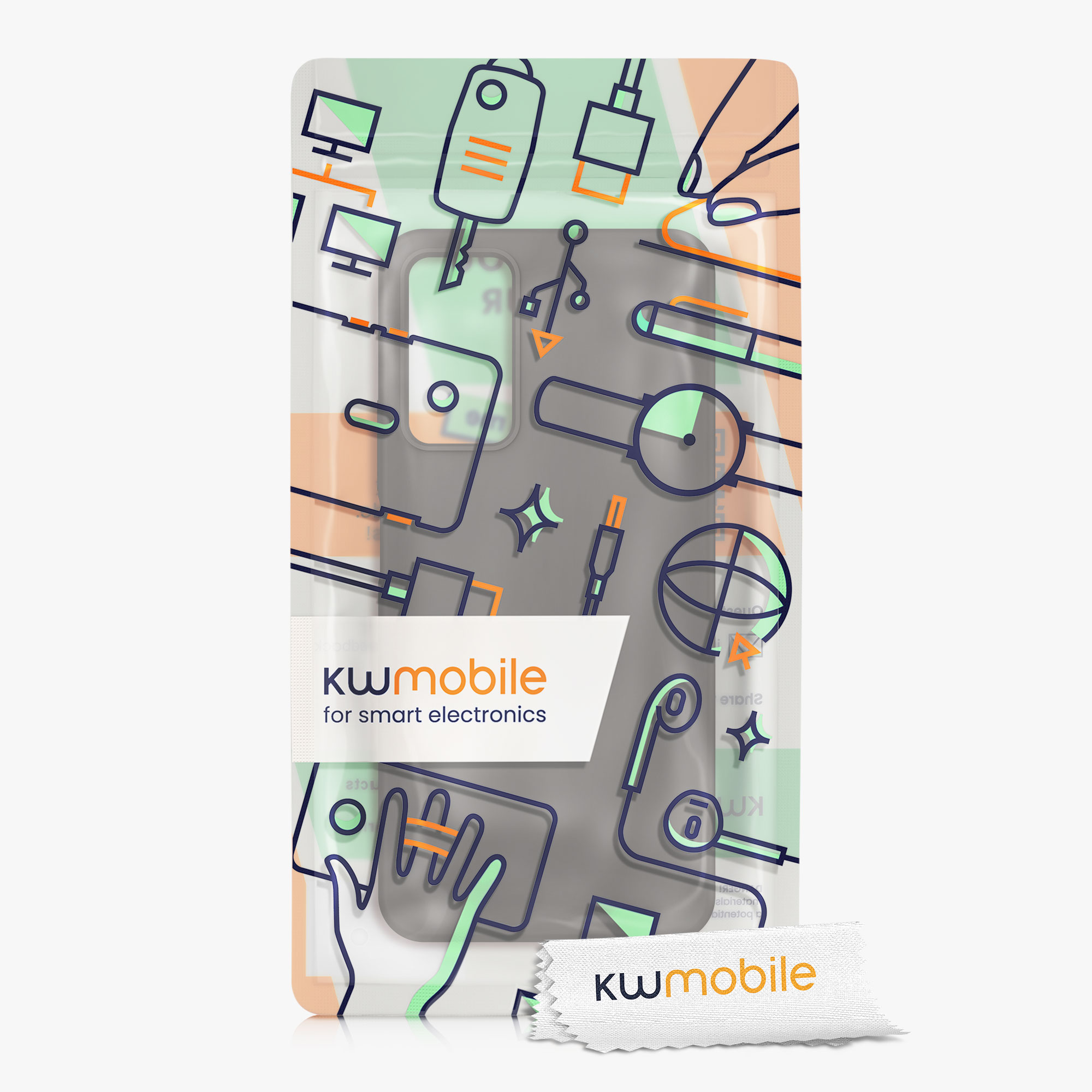 Kryt Xiaomi Redmi Note 11 Pro silikonový TPU červená kwmobile