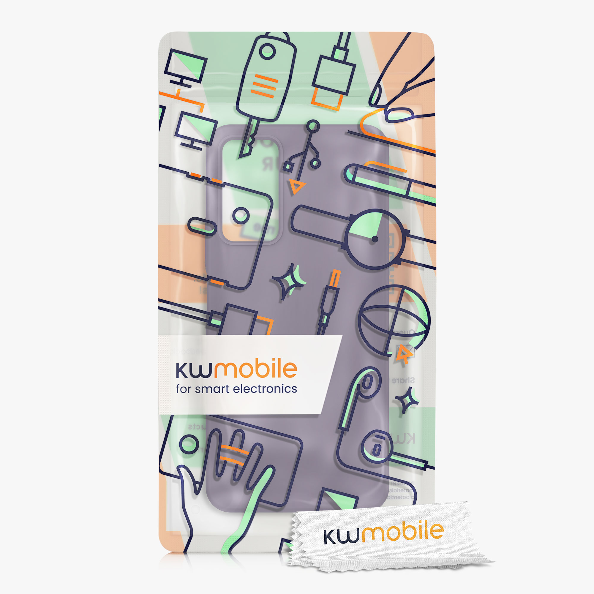 Kryt Xiaomi Redmi Note 11 Pro silikonový TPU červená kwmobile