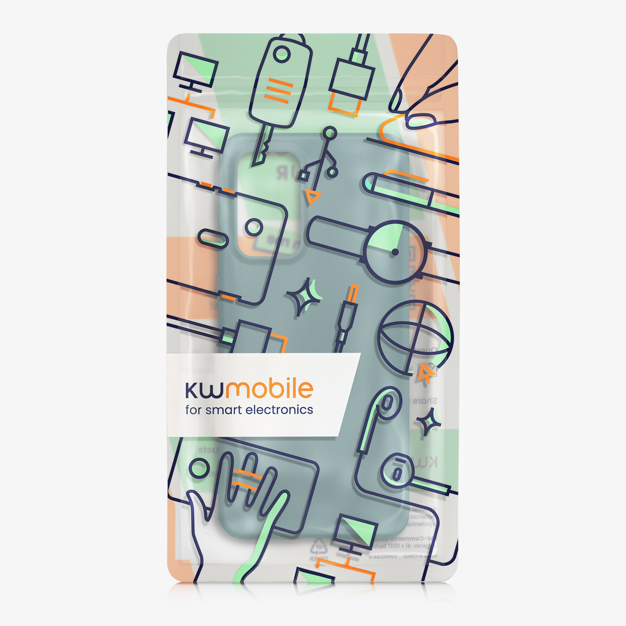 Kryt na mobil Samsung Galaxy A33 5G kwmobile TPU Arktická noc